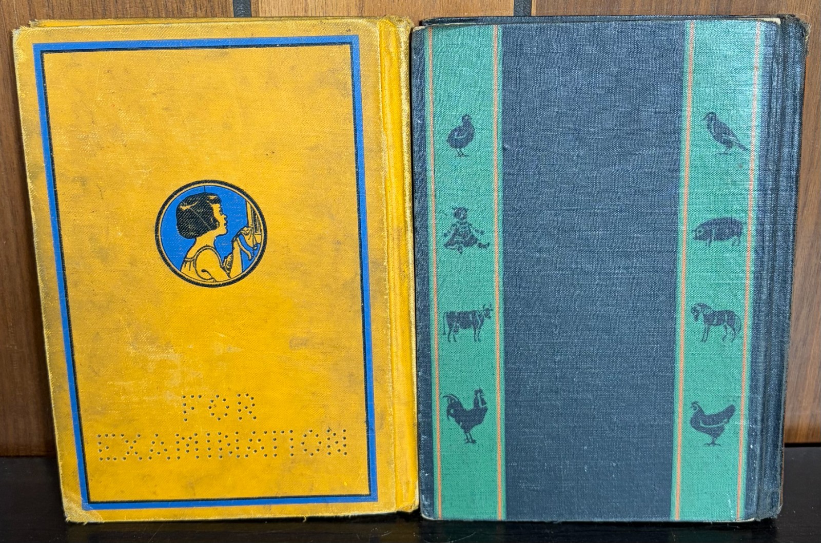 Vtg 2 Curriculum Foundation Series: Basic Readers (1936) Health Stories (1934)