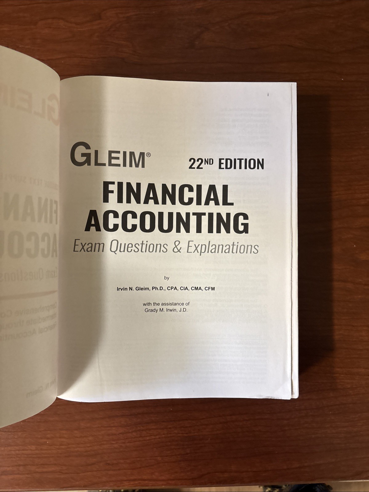 Gleim Financial Accounting: Exam Questions and Explanations, 22nd edition Great