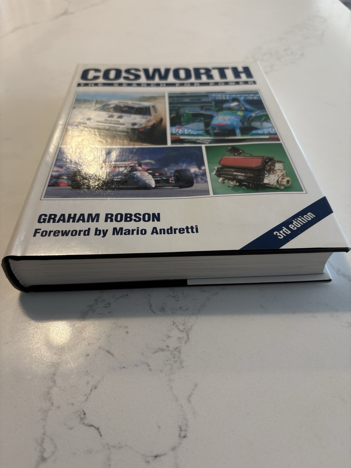 Cosworth, The Search For Power (3rd Edition), Graham Robson – Hardback book