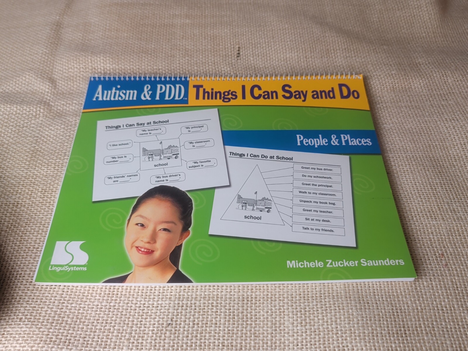 AUTISM & PDD: THINGS I CAN SAY AND DO: PEOPLE & PLACES EUC W/ CD