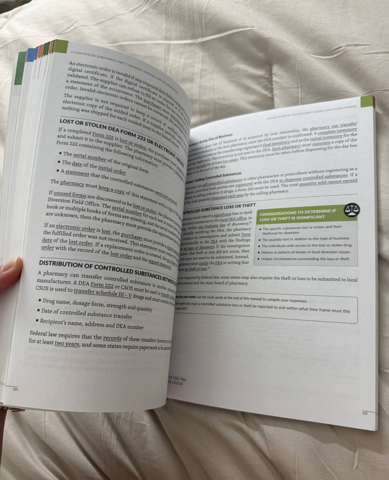 UWorld RxPrep’s MPJE Review Course 2025 8th Edition. Pharmacy Law Summary Book