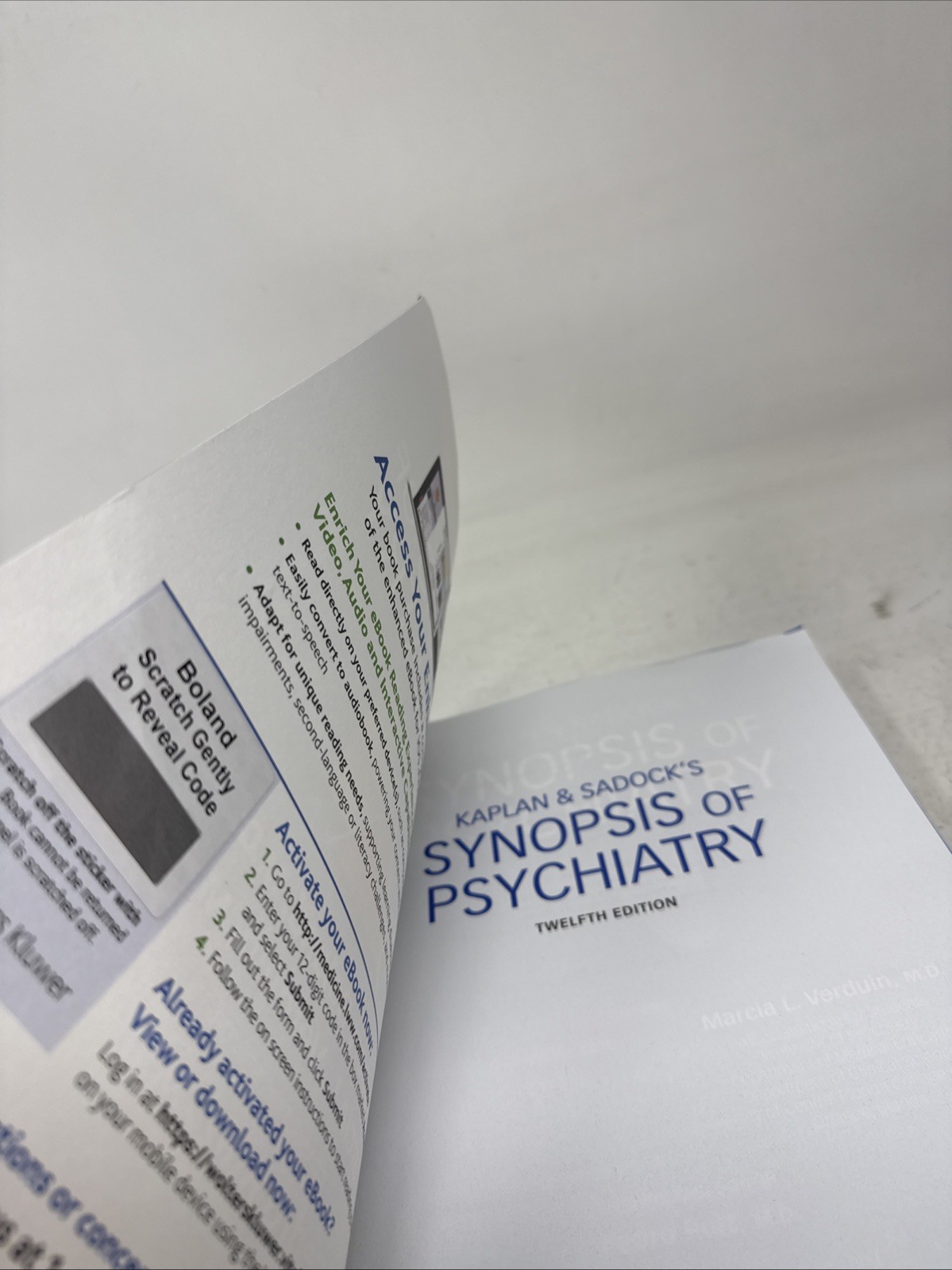Kaplan & Sadock’s Synopsis Of Psychiatry- 12th Ed. Paperback