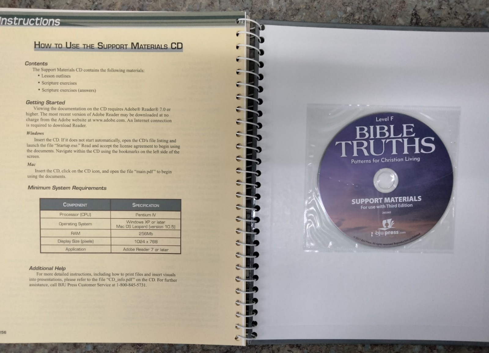 BJU Bible Truths Teacher’s Edition Level F Third Edition