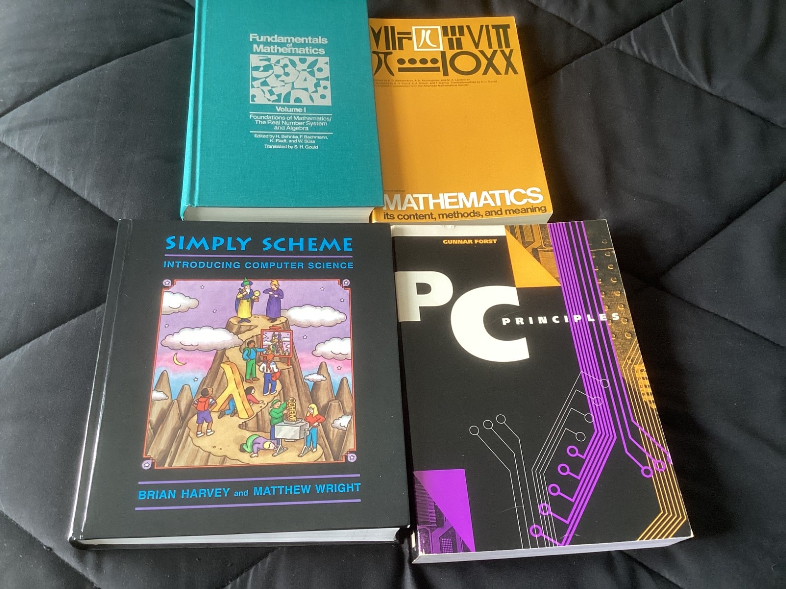 M.I.T. Press Lot of 4 Books Mathematics