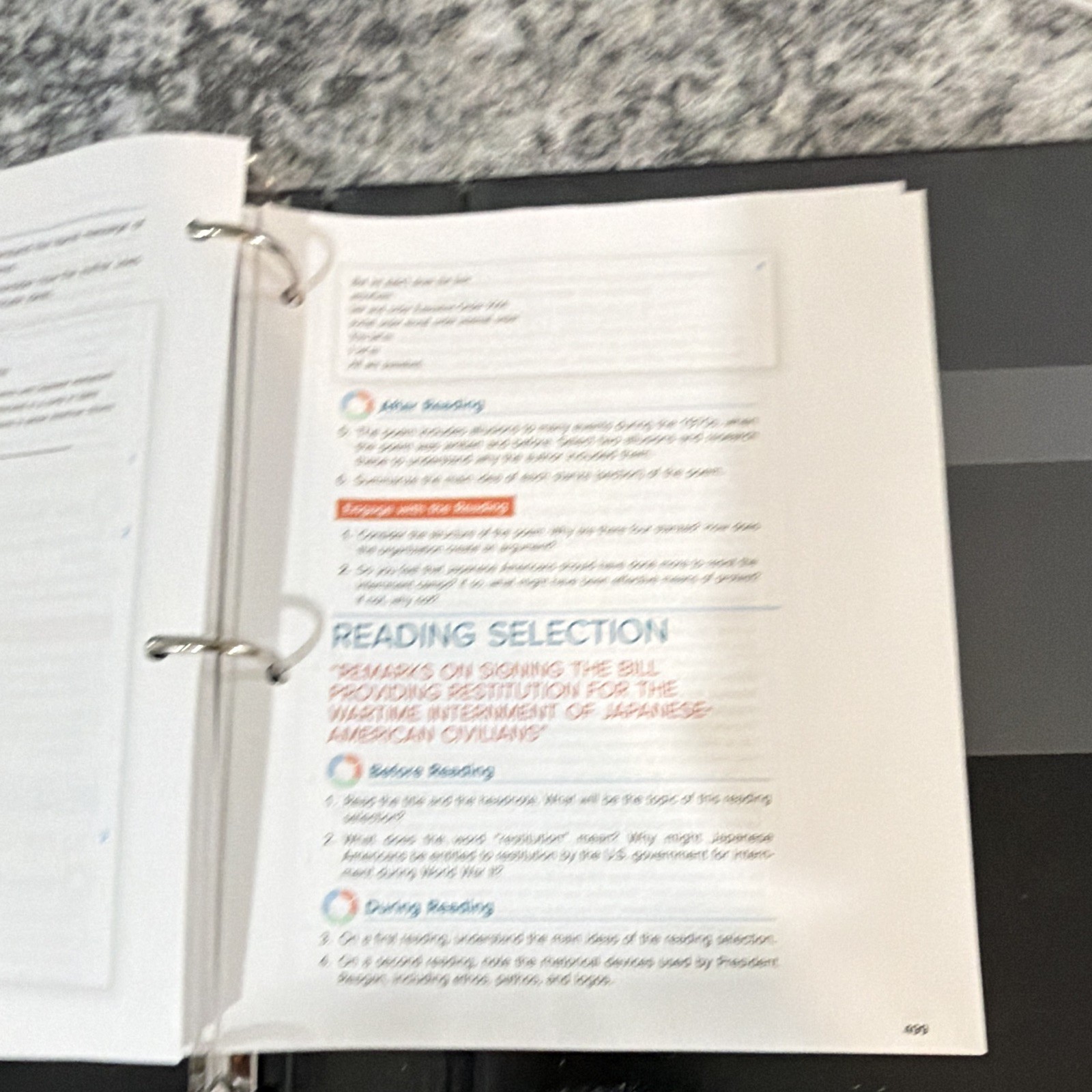 McGraw Hill Writing to Read, Reading to Write 2nd Ed Ringbound Kuehner 2023
