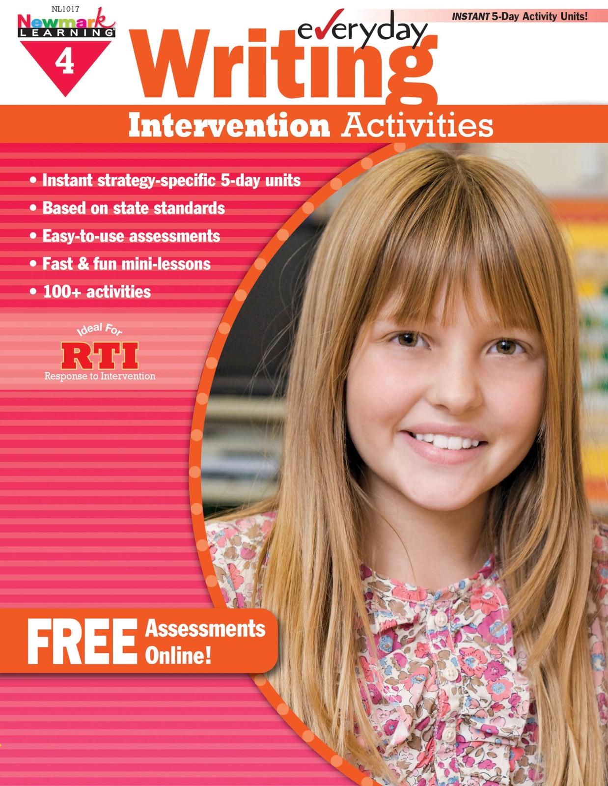 Newmark Learning Grade 4 Everyday Writing Intervention Activity Aid (Eia)