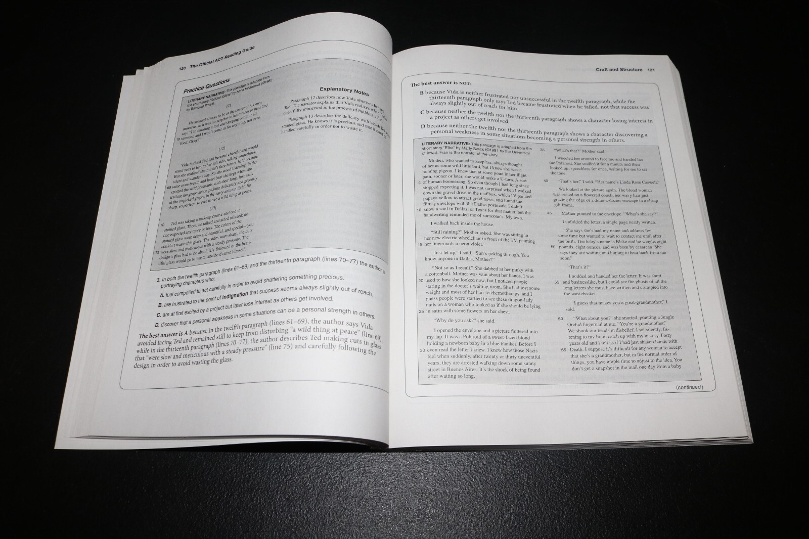 Official ACT Reading Guide by ACT (2021, Trade Paperback)