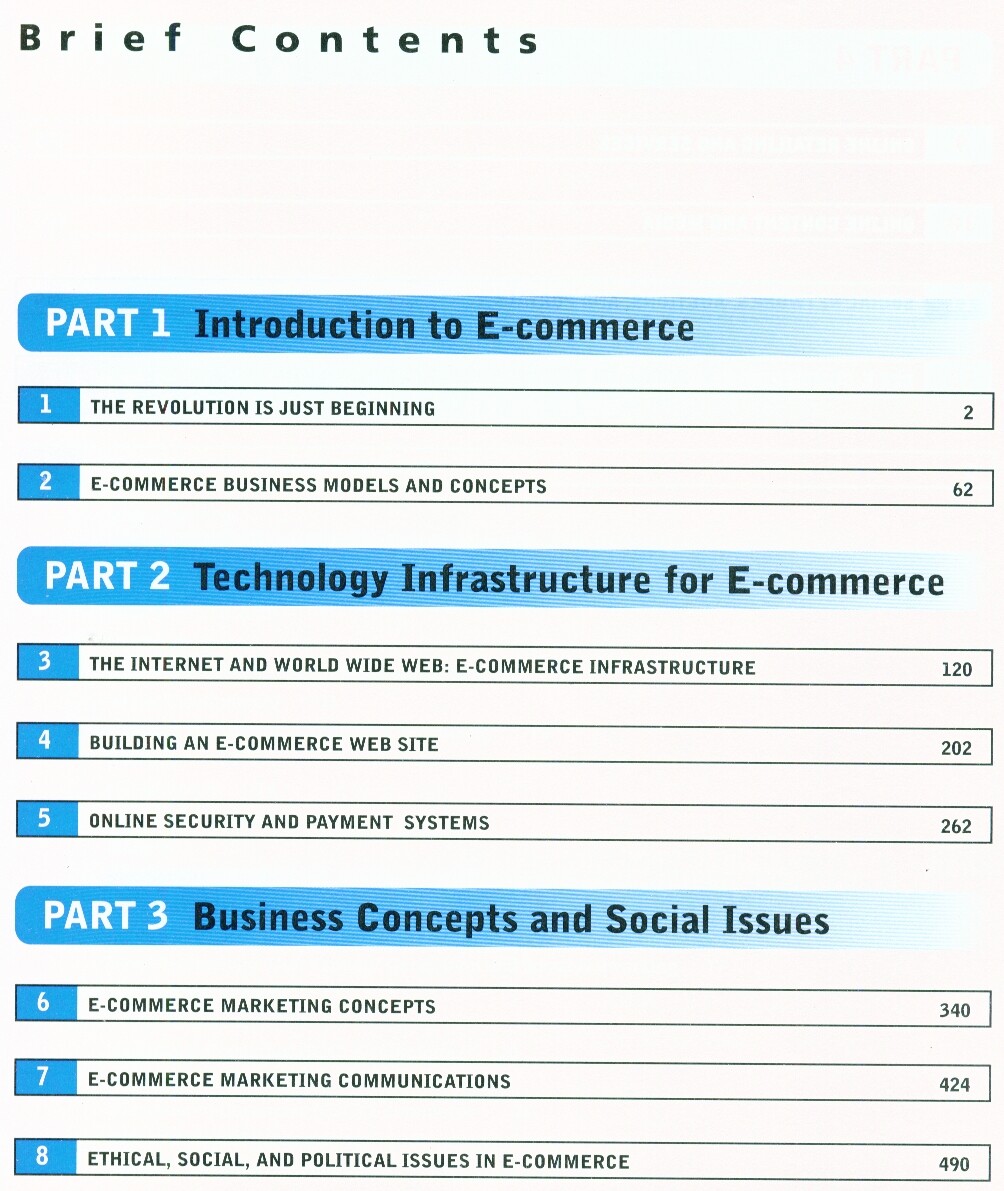E-Commerce – Business, Technology & Society – Laudon & Traver 2010 – 822 Pages