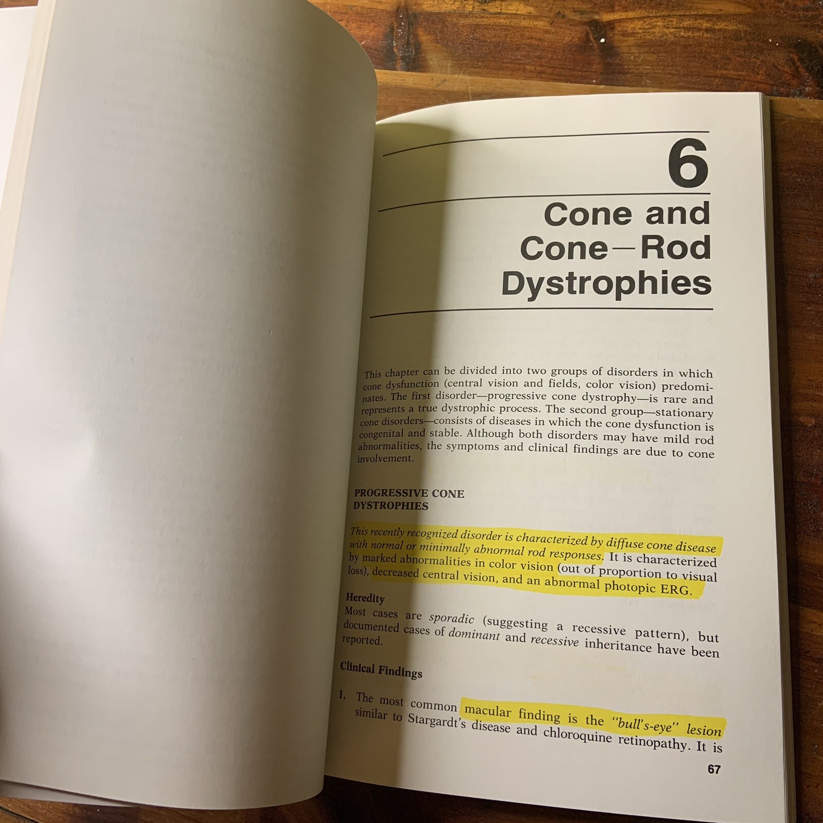 Manual of Retinal and Choroidal Dystrophies Michael Bloom Charles Garcia 1982