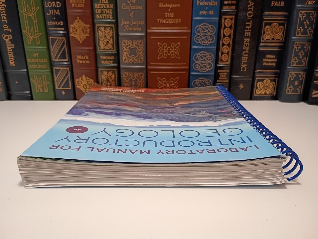 Laboratory Manual for Introductory Geology 4th Edition Ludman Marshak VG+