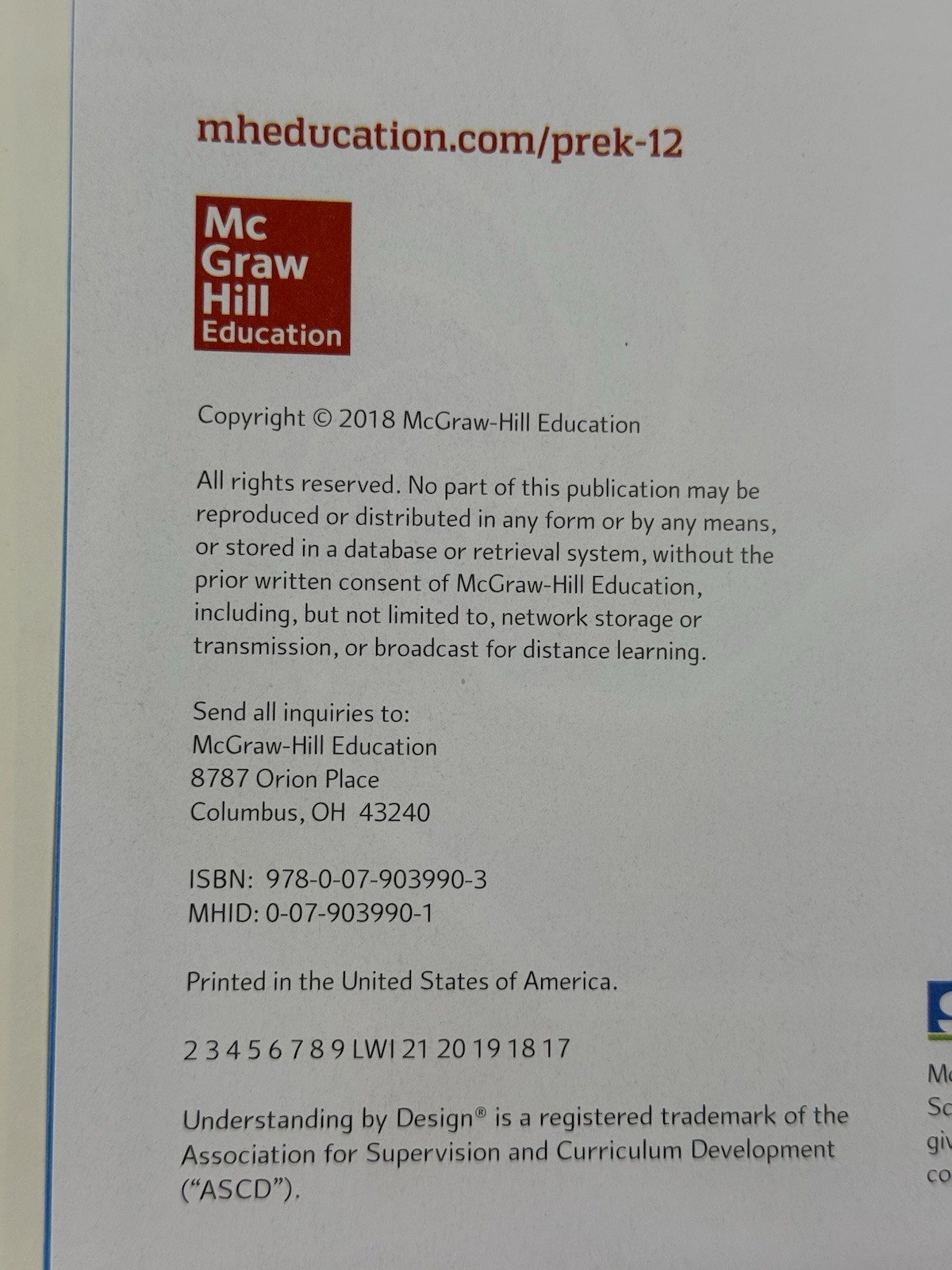 NEW Glencoe Algebra 2 Hardcover Textbook 2018 McGraw-Hill ISBN 9780079039903