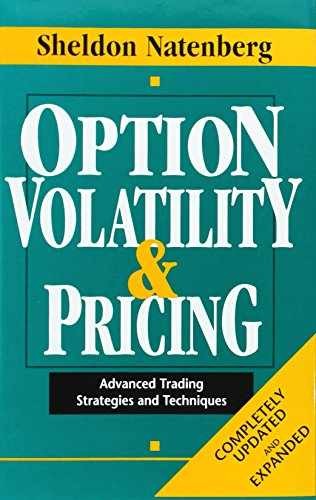 Option Volatility & Pricing: Advanced – Hardcover, by Natenberg Sheldon – Good