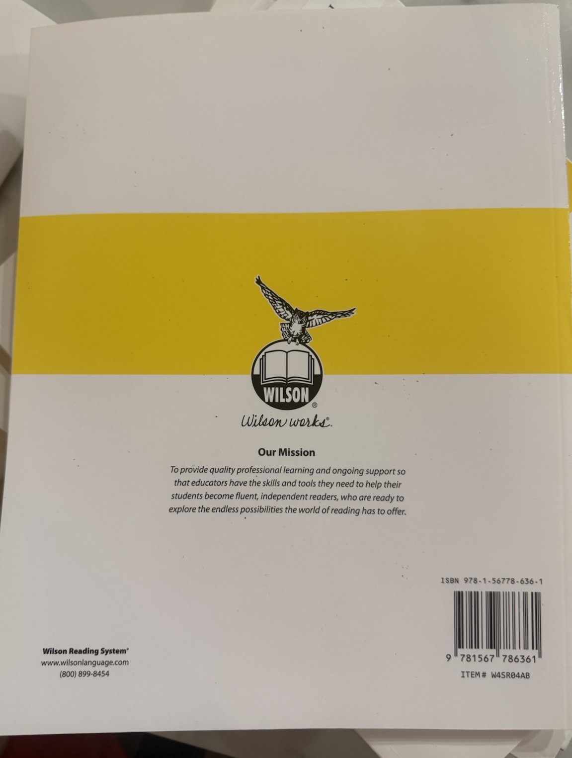 Wilson Reading System Student Readers 4th Ed PB 2018 Barbara Wilson, 7 copies