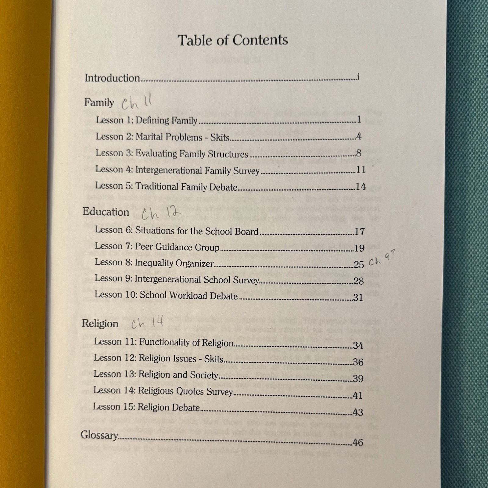 Three (3) Volumes of Sociology Activities Teacher Resource By K Glusick