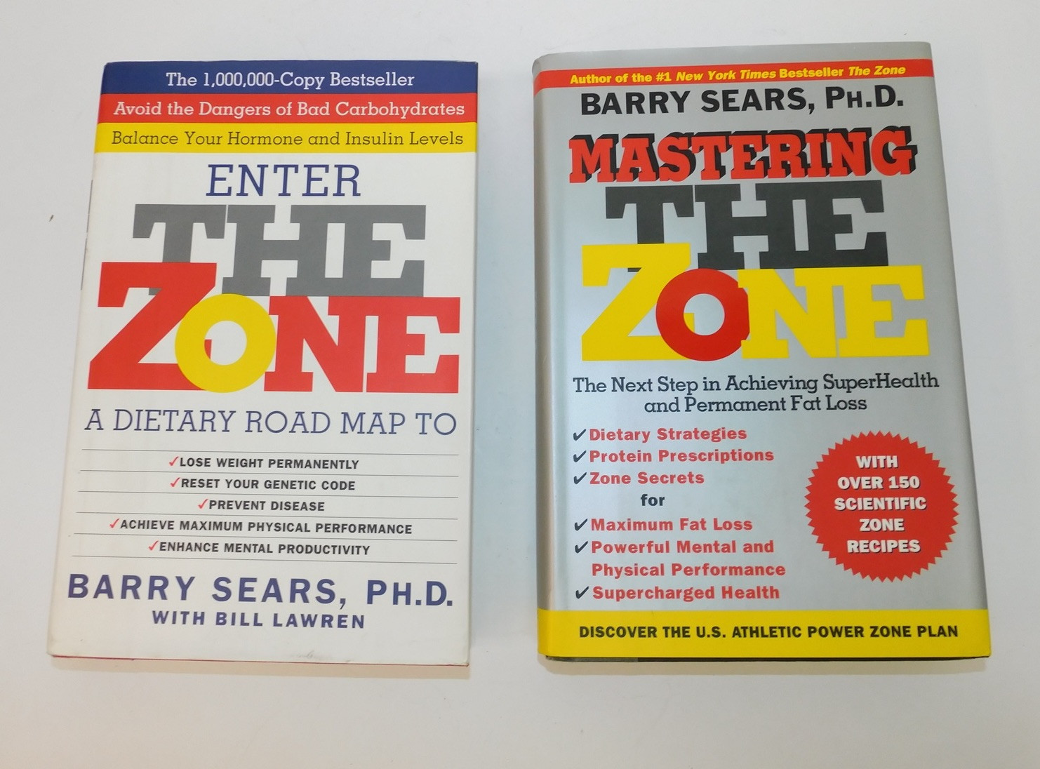 Barry Sear’s Enter the Zone / Mastering The Zone Hardcovers & DJs Lot of 2