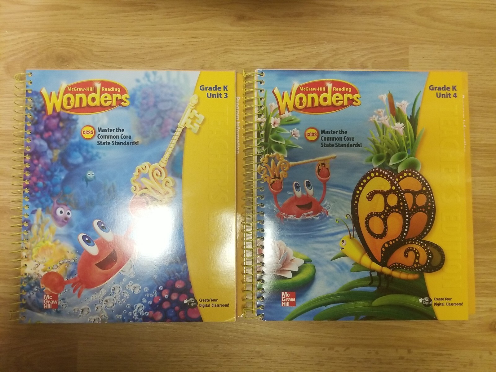 McGraw Hill Reading Wonders Grade K Teacher’s Edition Units 1-10 Homeschooling