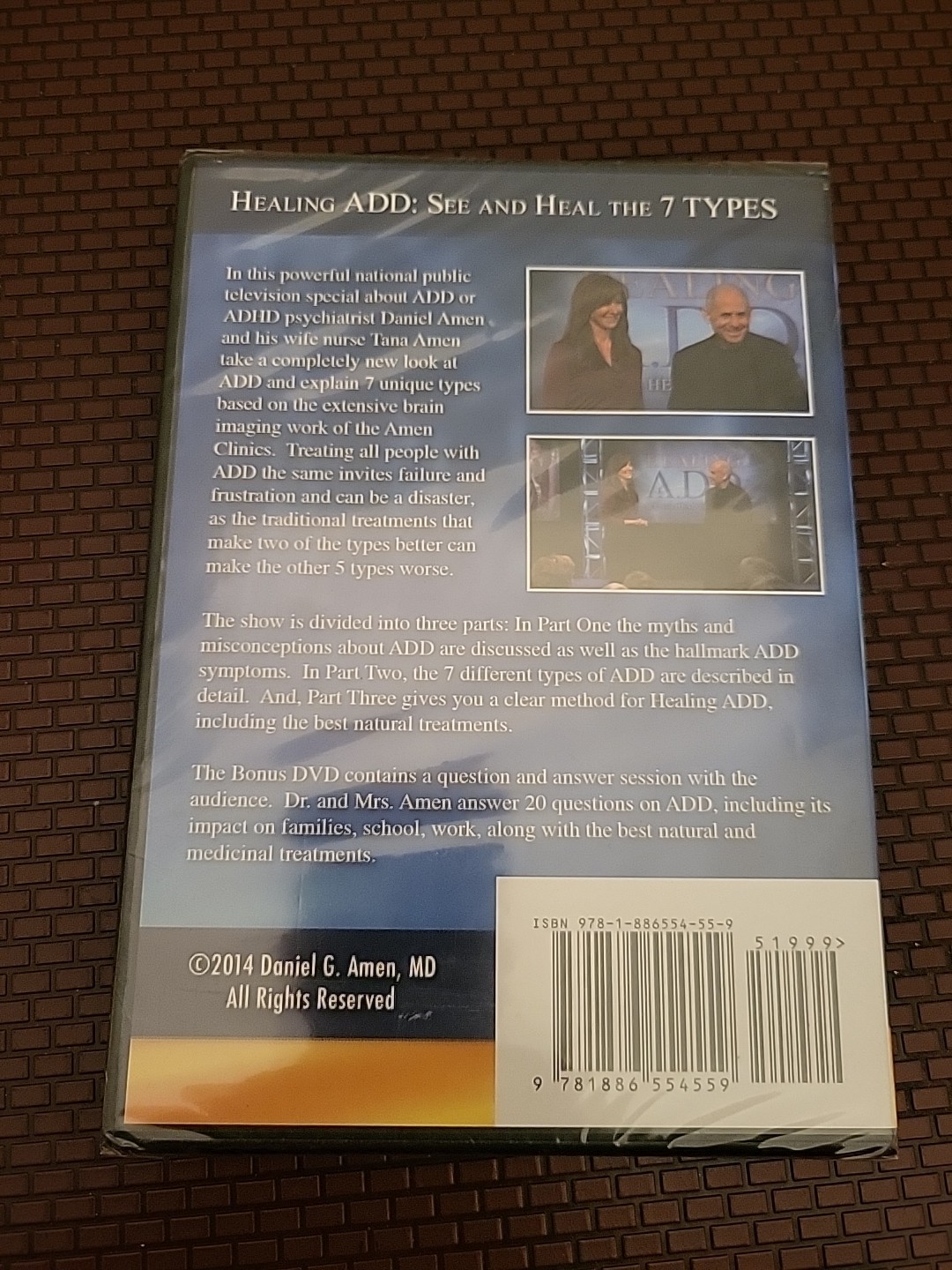 Healing ADD Public Television Special by Daniel G. Amen (2014, DVD)