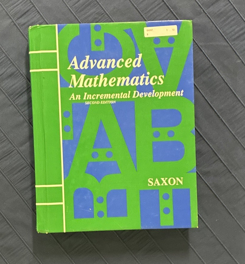 Saxon Advanced Mathematics Textbook and Solutions Manual – Second Edition