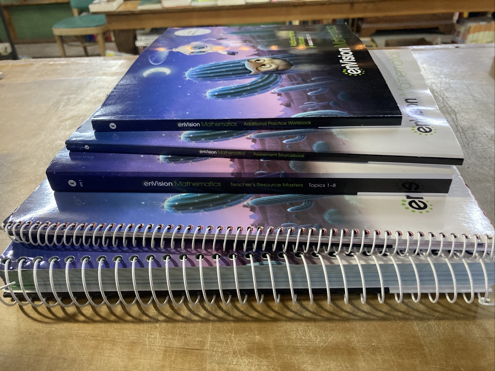 enVision Mathematics Common Core Teacher’s Ed. Gr. K Vol 1 Program Overview Lot