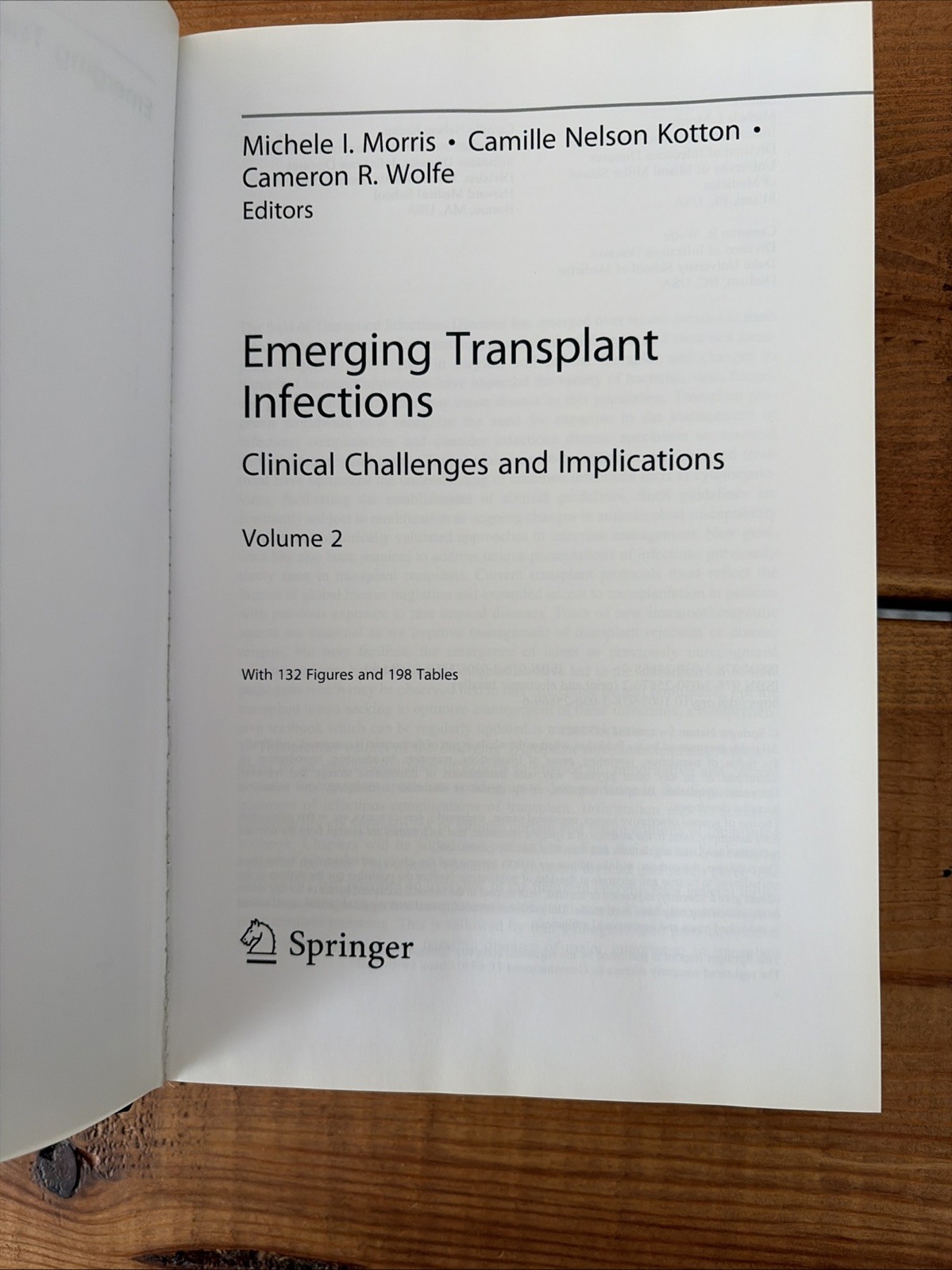 Emerging Transplant Infections Volumes 1-3 Springer Nature