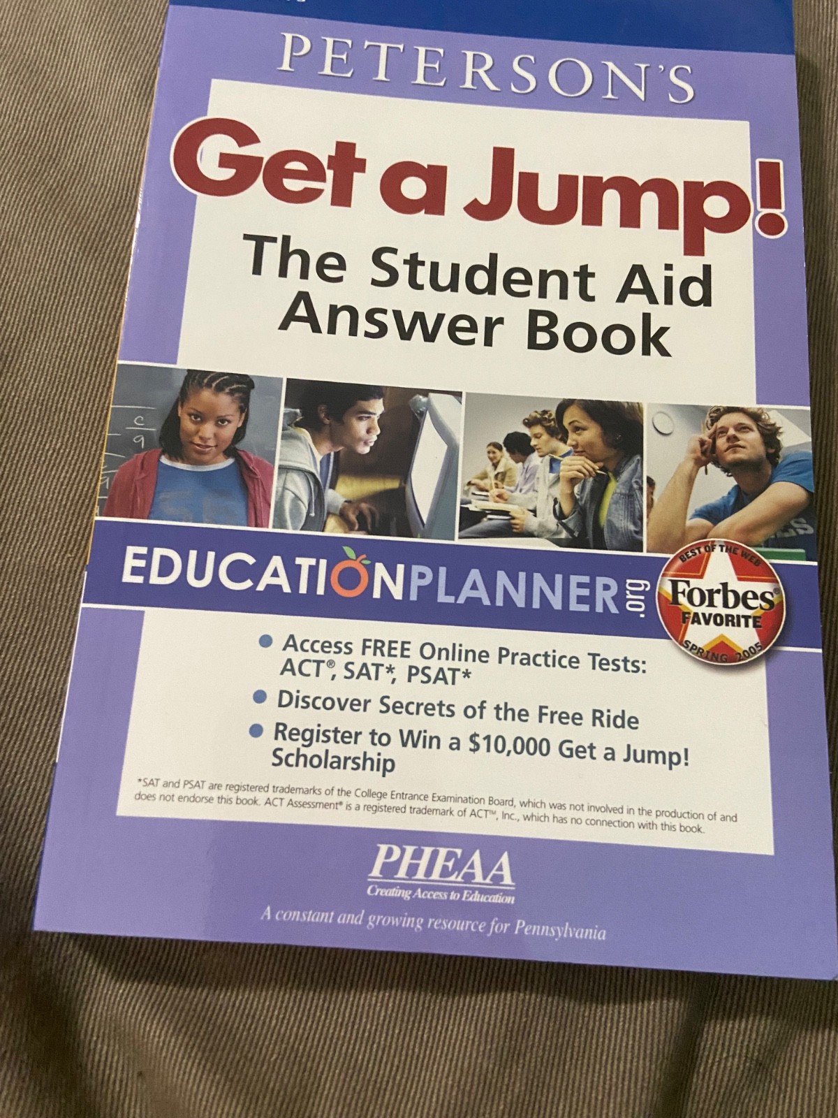 petersons get a jump pennsylvania student aid answer book pennsylvania paperback