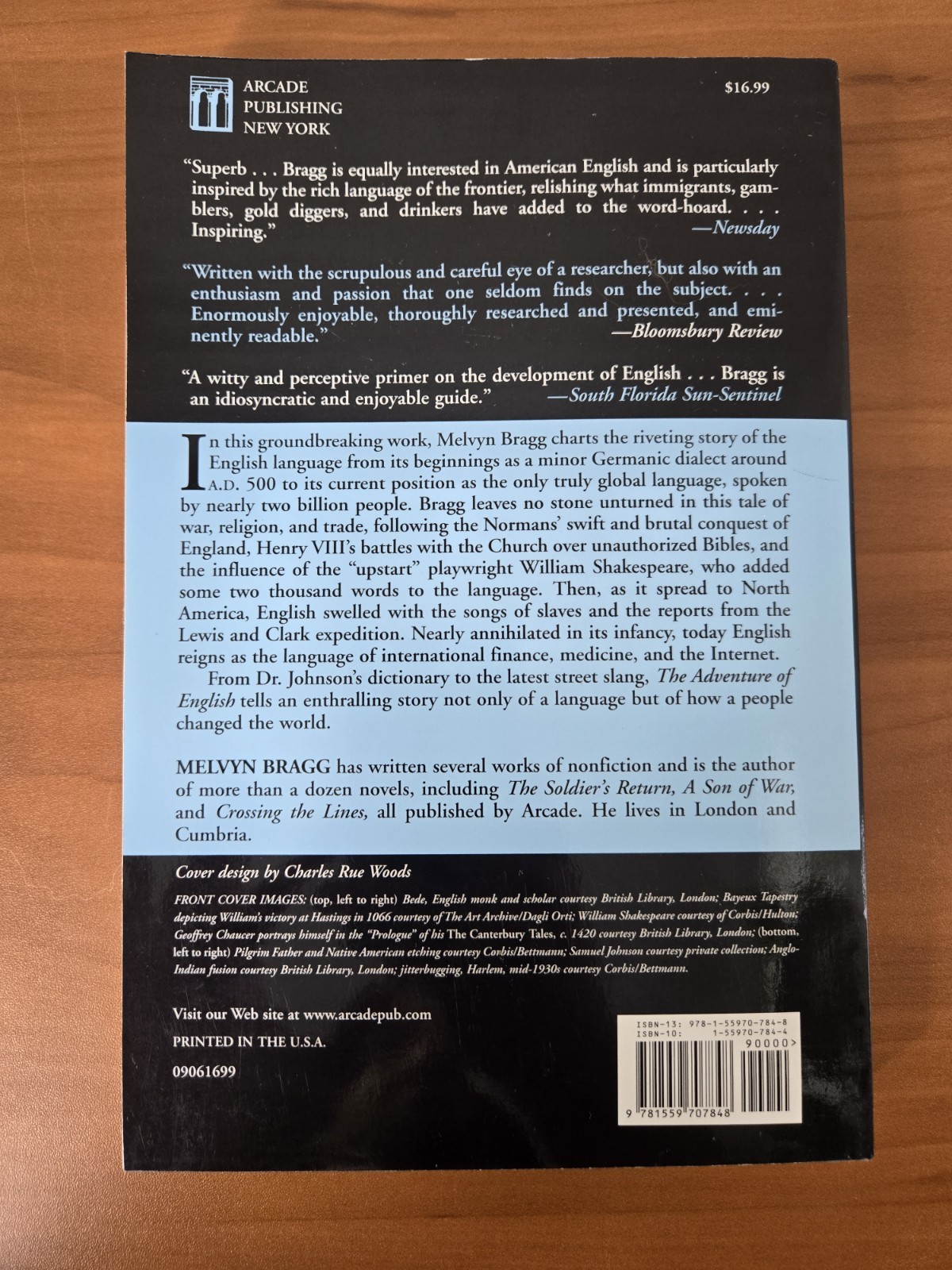 The Adventure of English: The Biography of a Language by Bragg, Melvyn J31