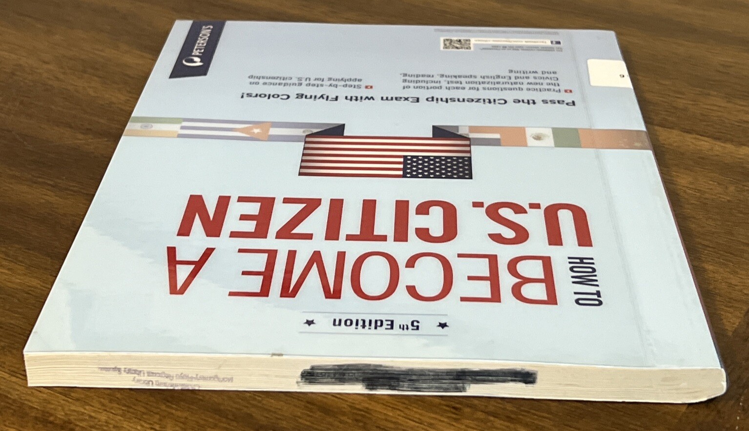 How to Become a U. S. Citizen Paperback Peterson’s 5th Edition
