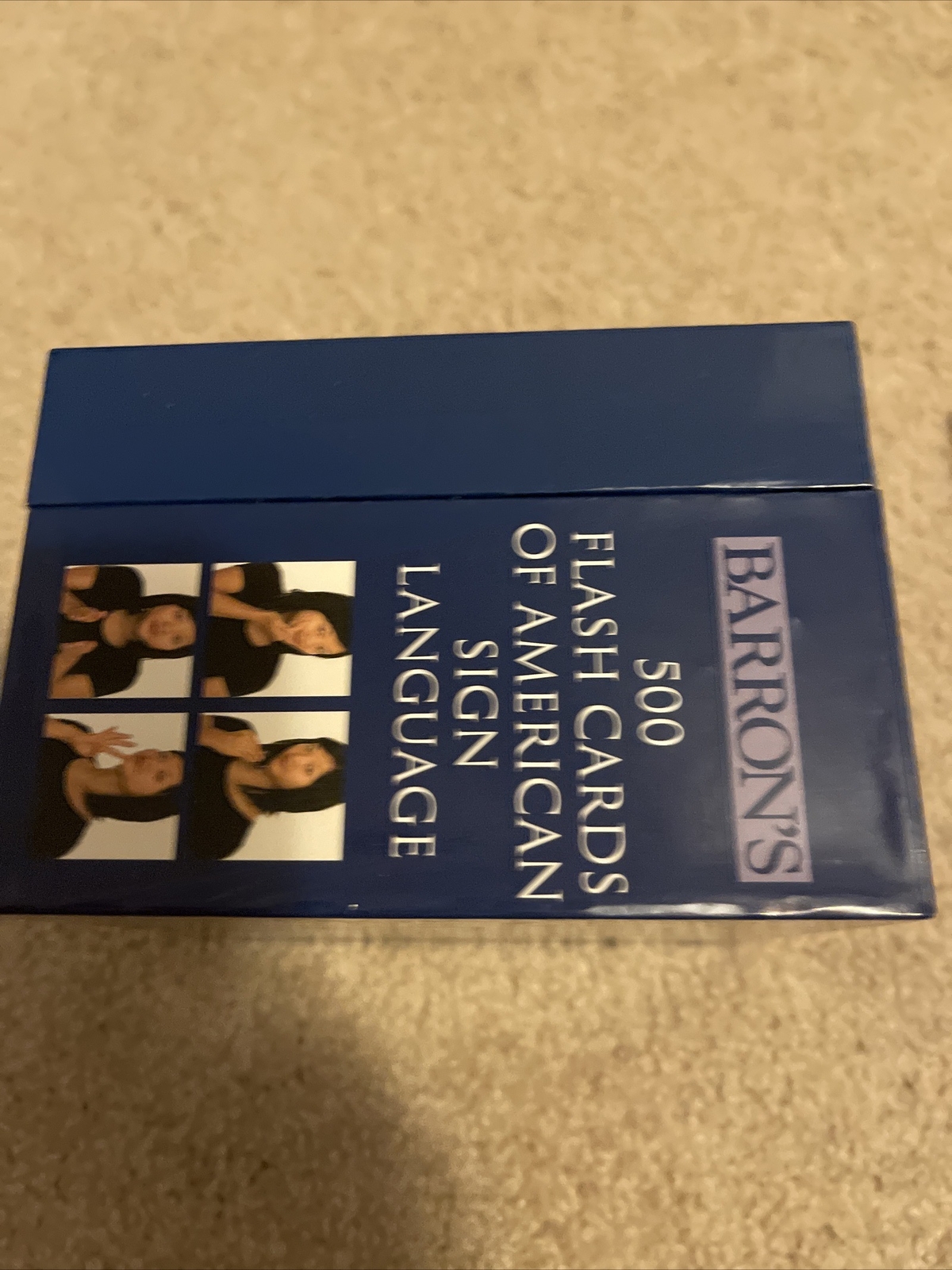 500 Flash Cards of American Sign Language With Book, 1,000 Signs Of Life