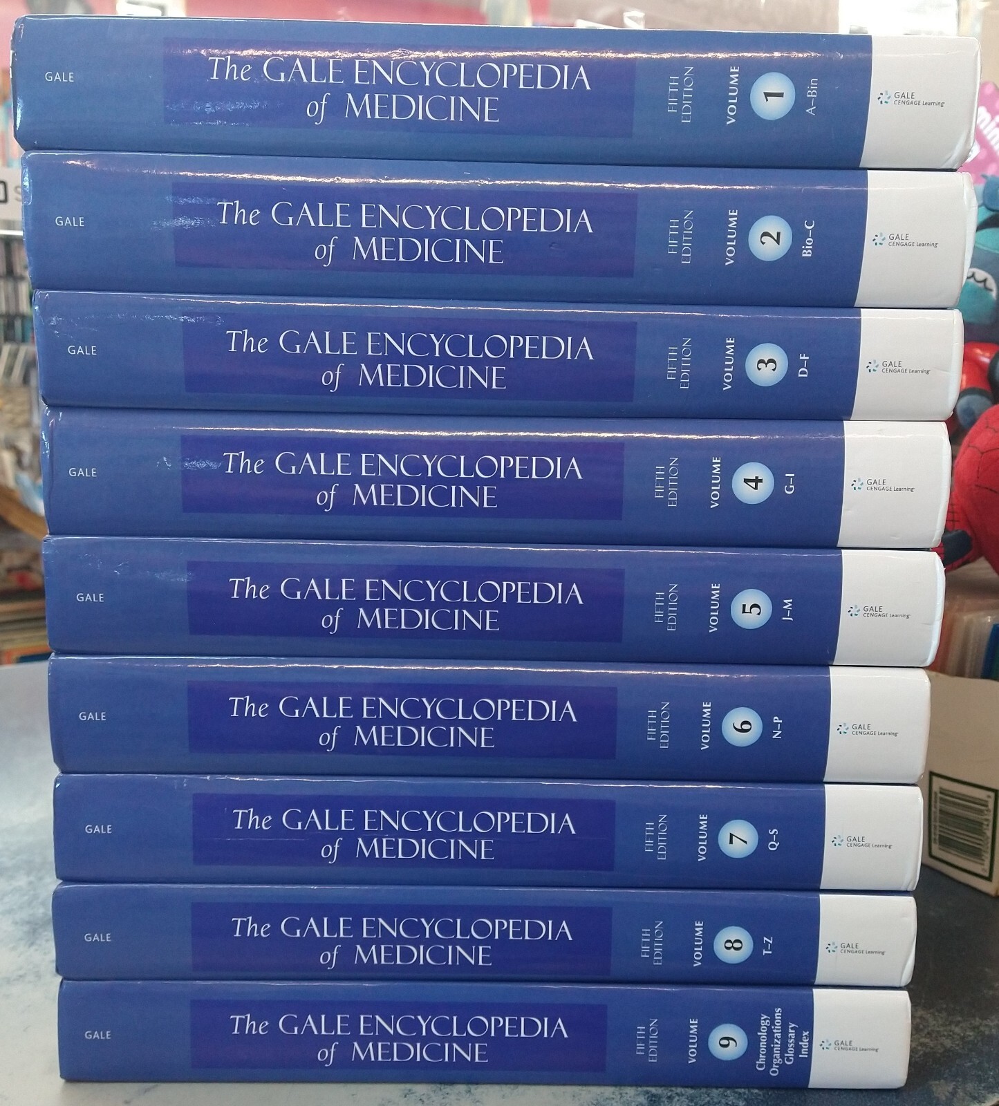 The Gale Encyclopedia of Medicine Complete 9 Vol Set 2015 5th edition