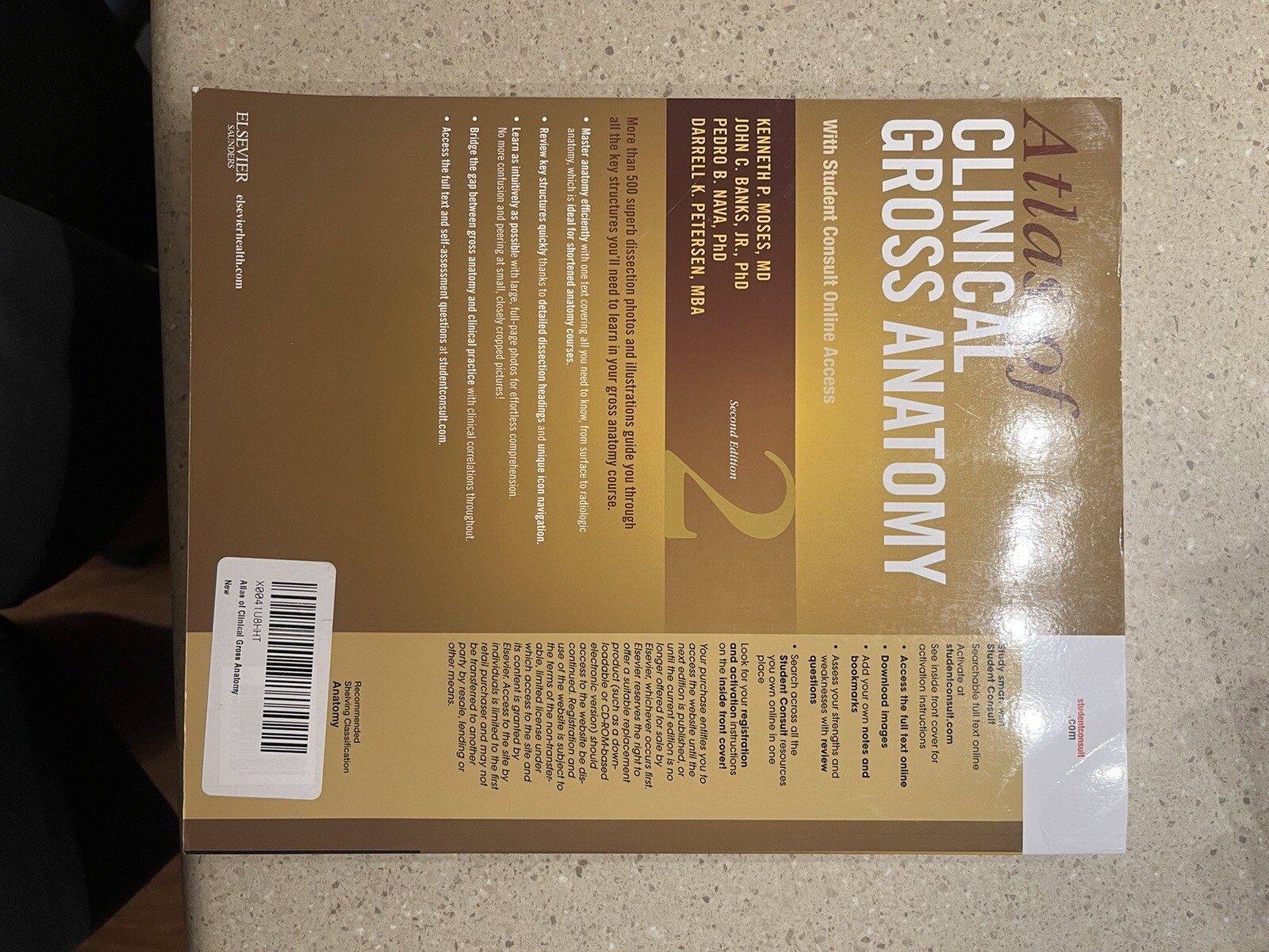 Atlas of Clinical Gross Anatomy : With STUDENT CONSULT Online Access by Kenneth