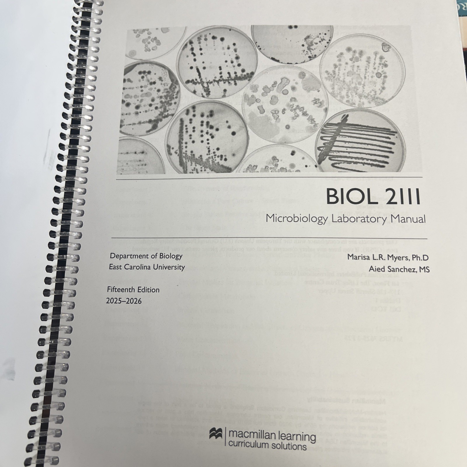 Hayden-mcneil Lab Solutions Microbiology 2111 15th Edition 2025-26