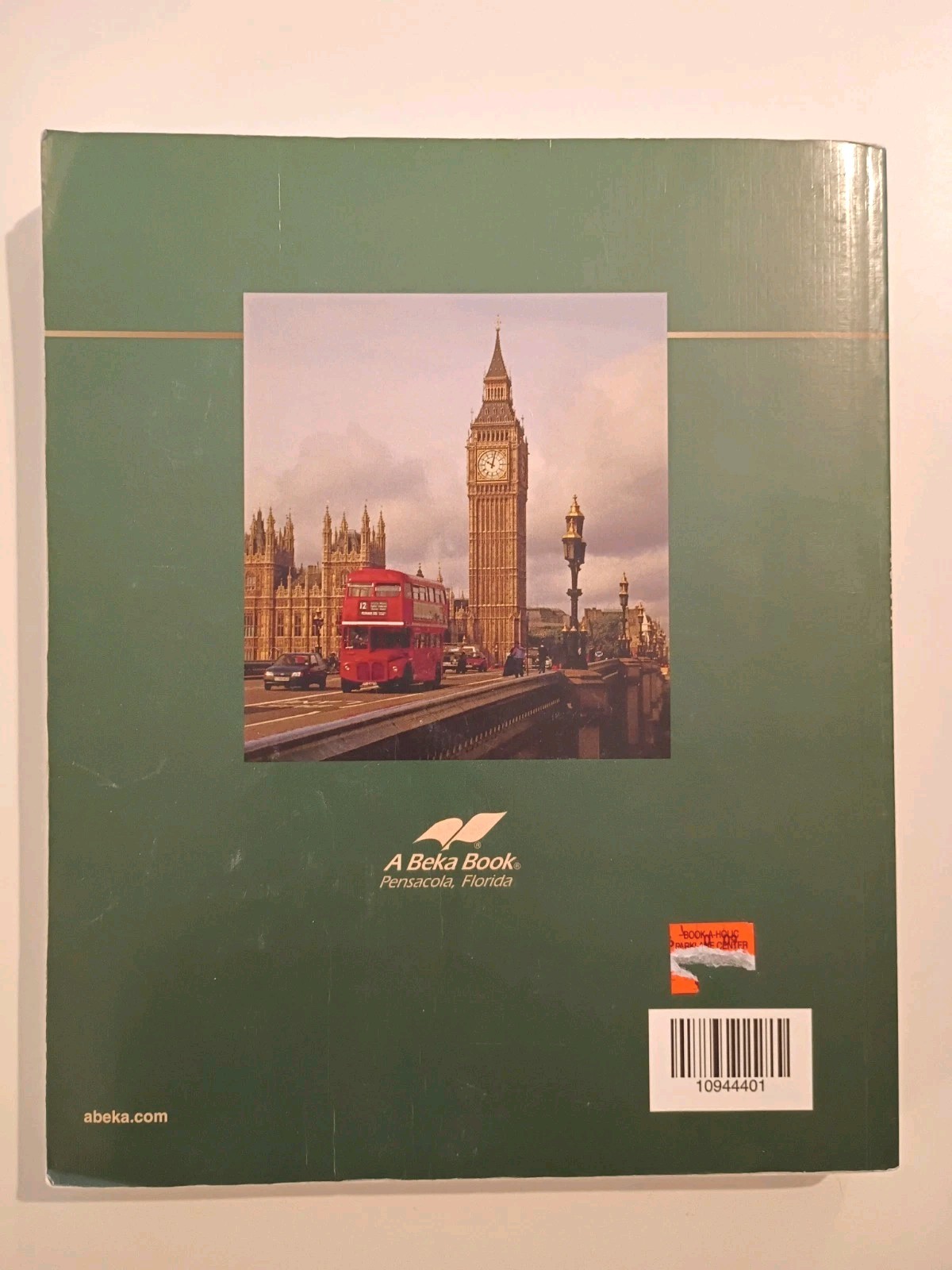 A Beka Literature Of England Textbook 12B Homeschool Curriculum Book Abeka 2 Ed.