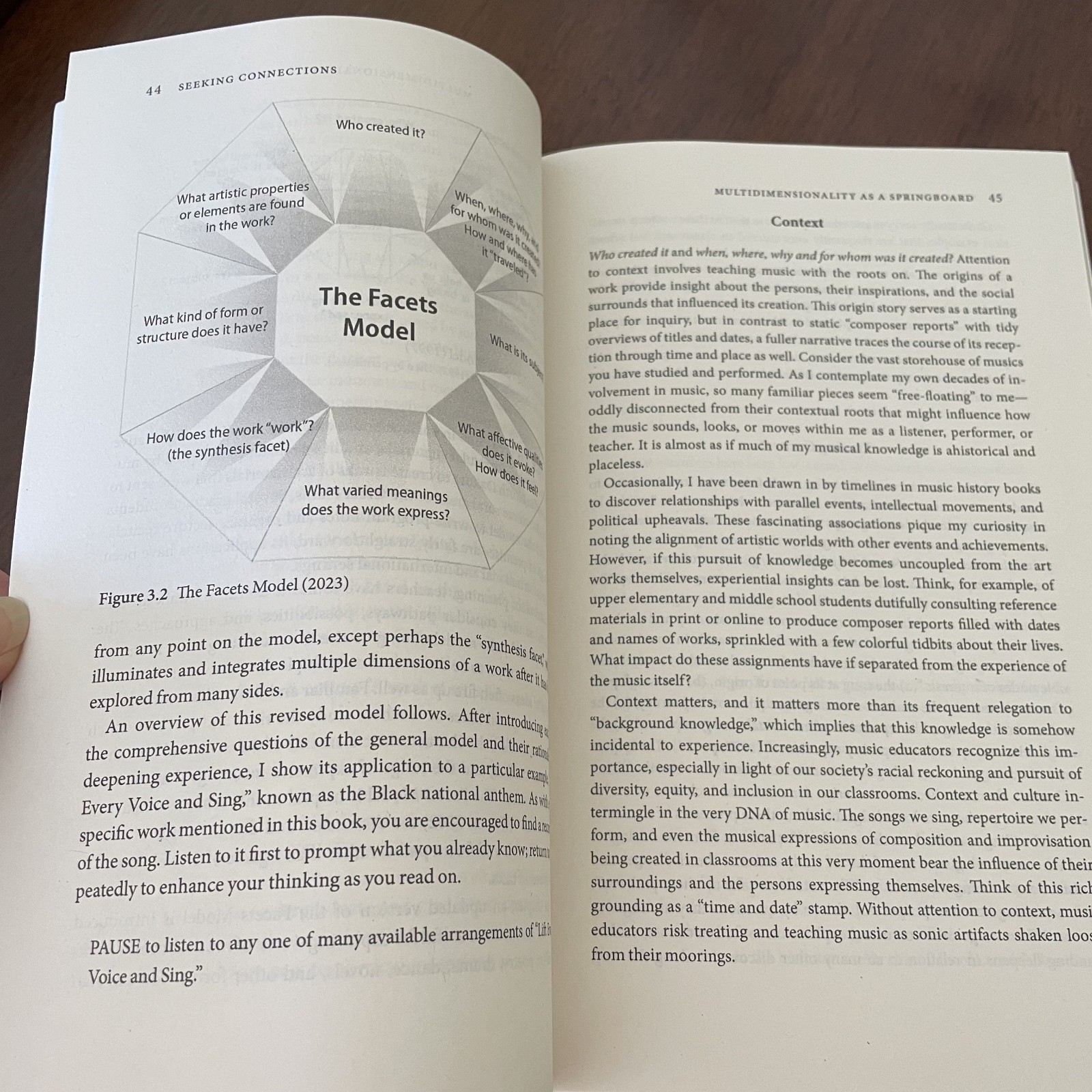 Seeking Connections : An Interdisciplinary Perspective on Music Teaching and…