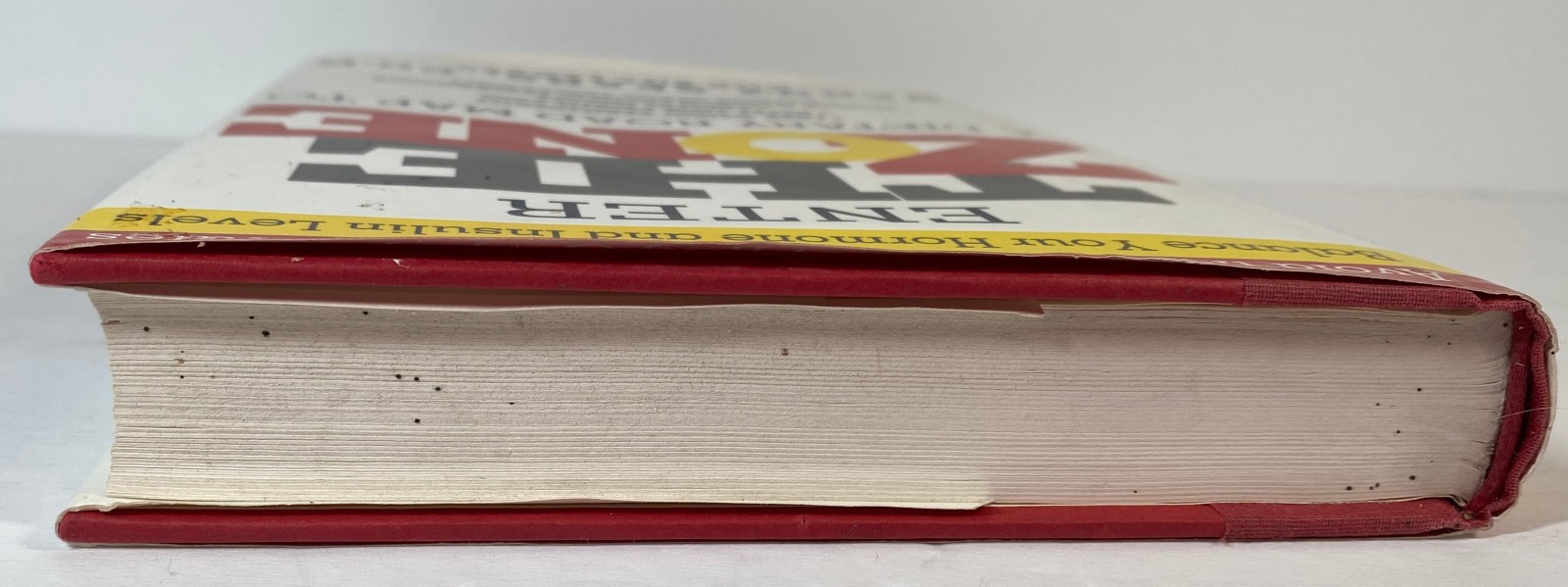Enter The Zone : A Dietary Road Map by Barry Sears, Ph.D. (1995 HC DJ) 1st Ed
