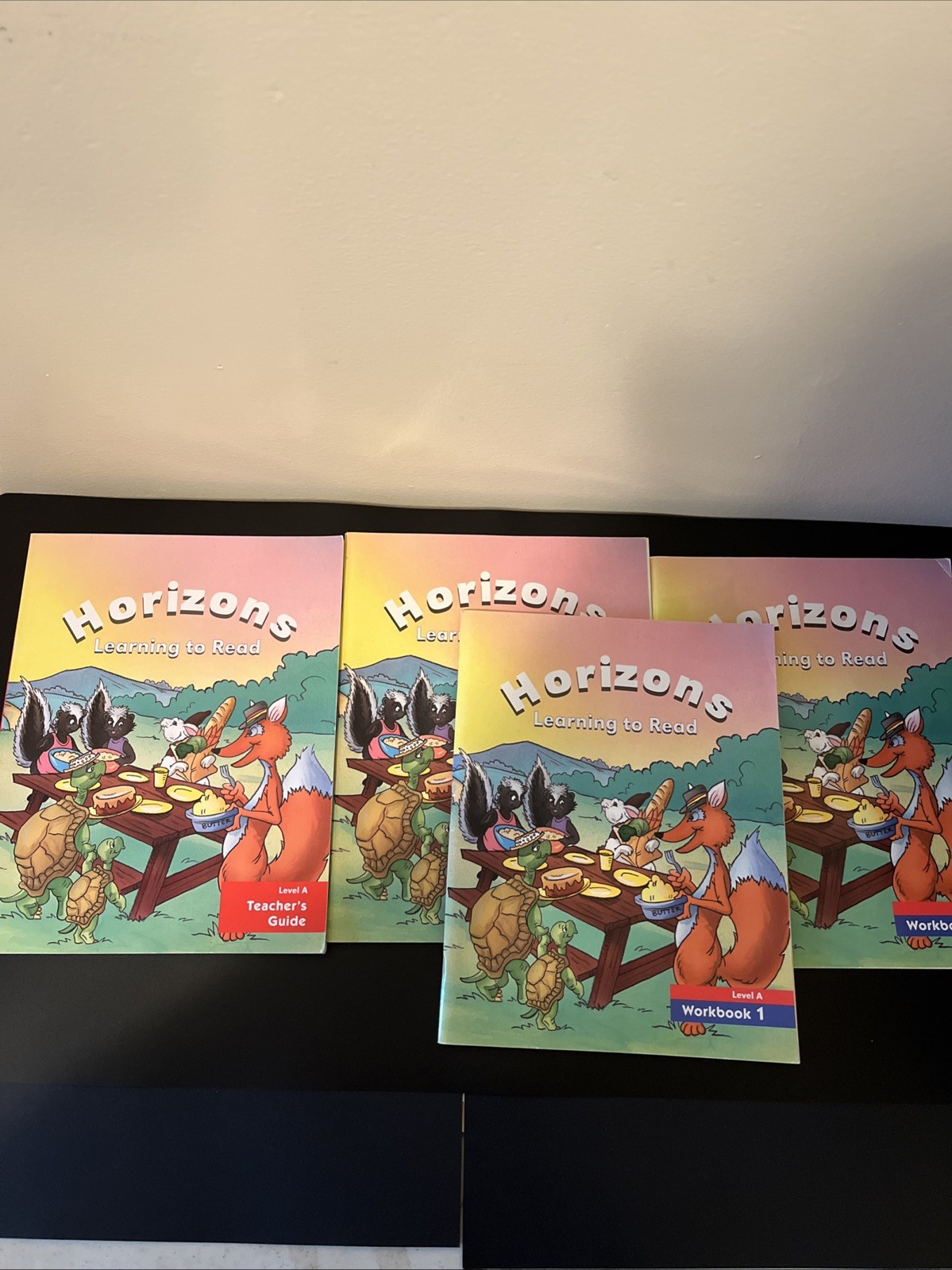 Horizons Learing To Read Level A Teachers Guide With 3 Level A Workbook 1 Books