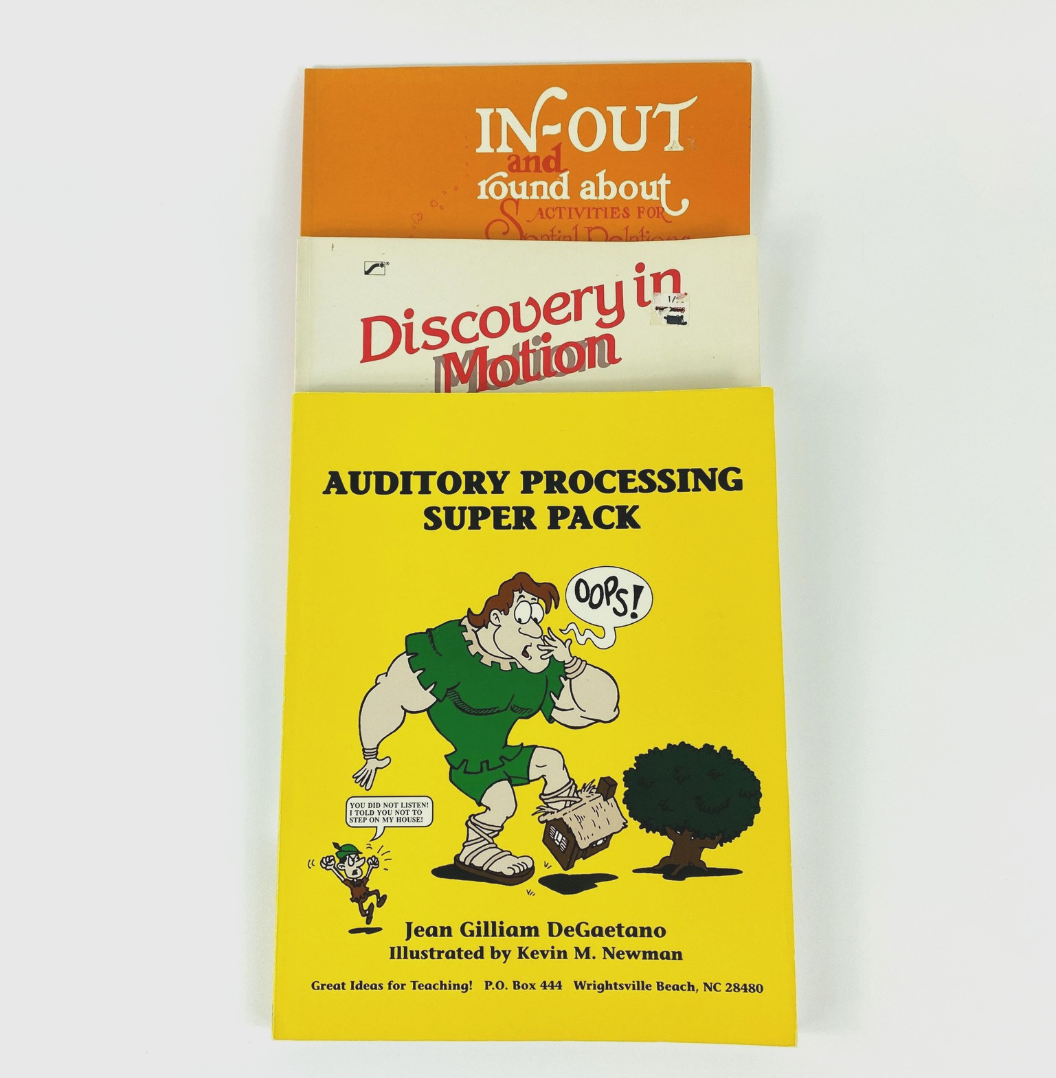 Auditory Processing Super Pack In-Out Round About Discovery Motion Education Lot