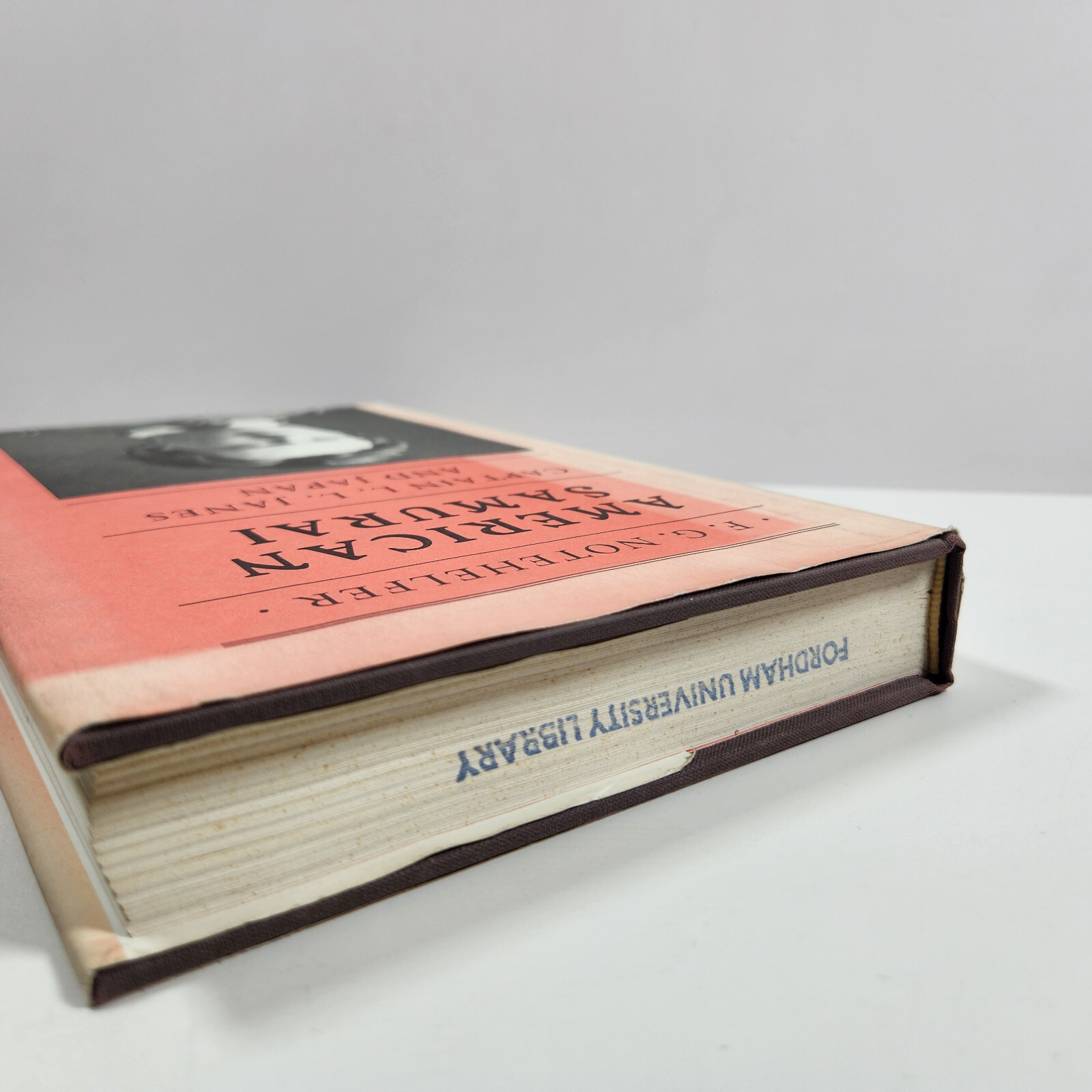American Samurai Captain L L Janes and Japan Notehelfer 1985 HC DJ Princeton