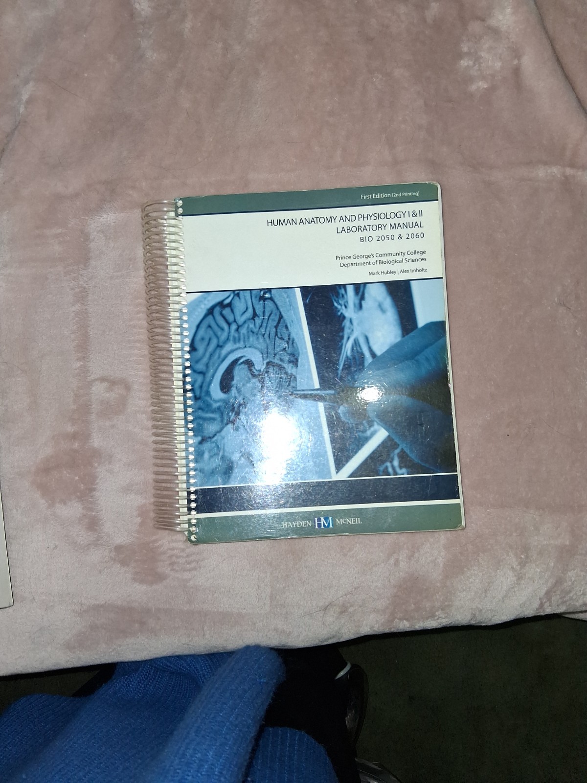 Hayden McNeil Anatomy & Physiology I & II Lab Manual Spiral Bound Illustrated