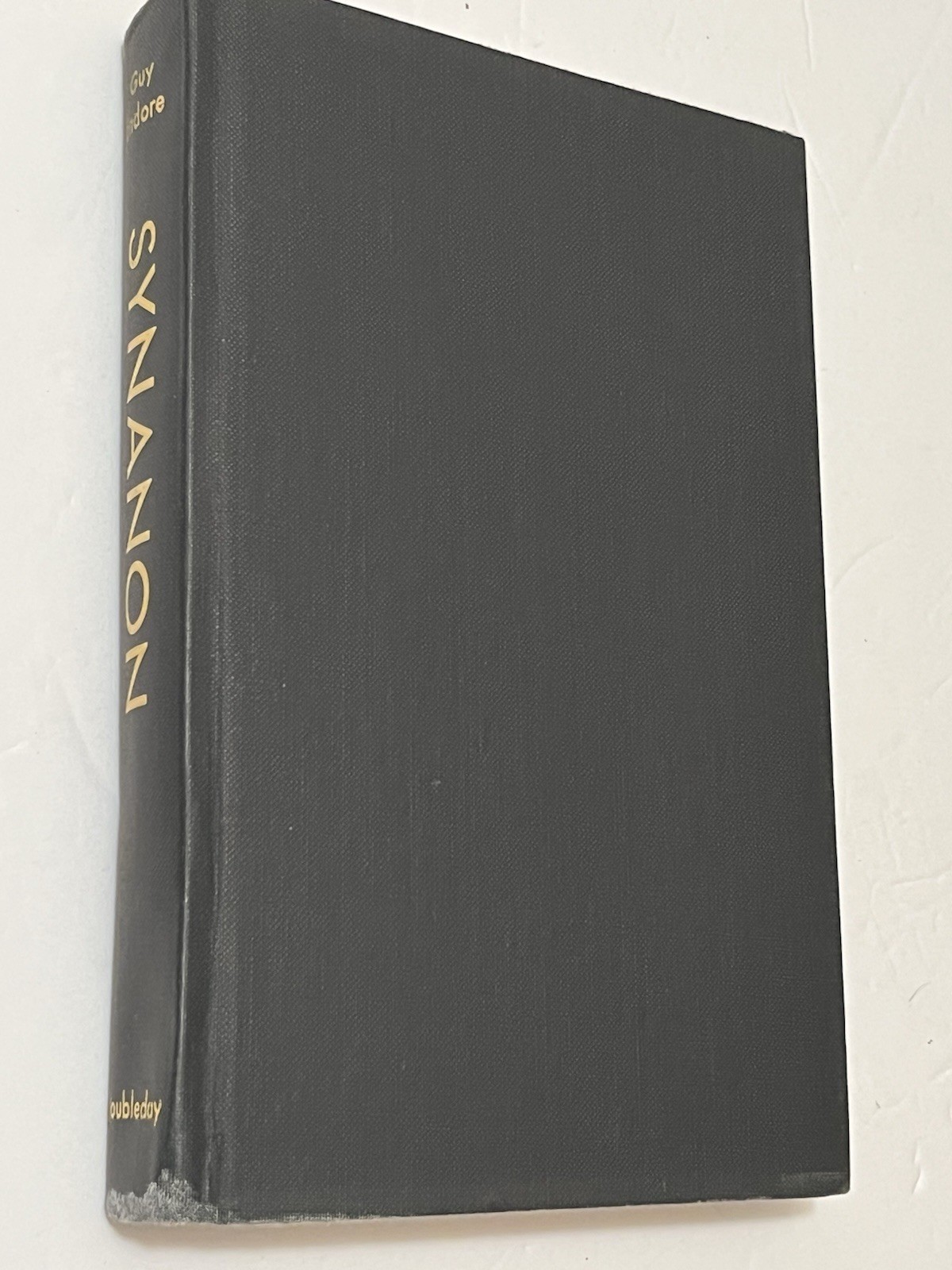Synanon By Guy Endore Signed 1st HCDJ Controversial Drug Addiction Treatment