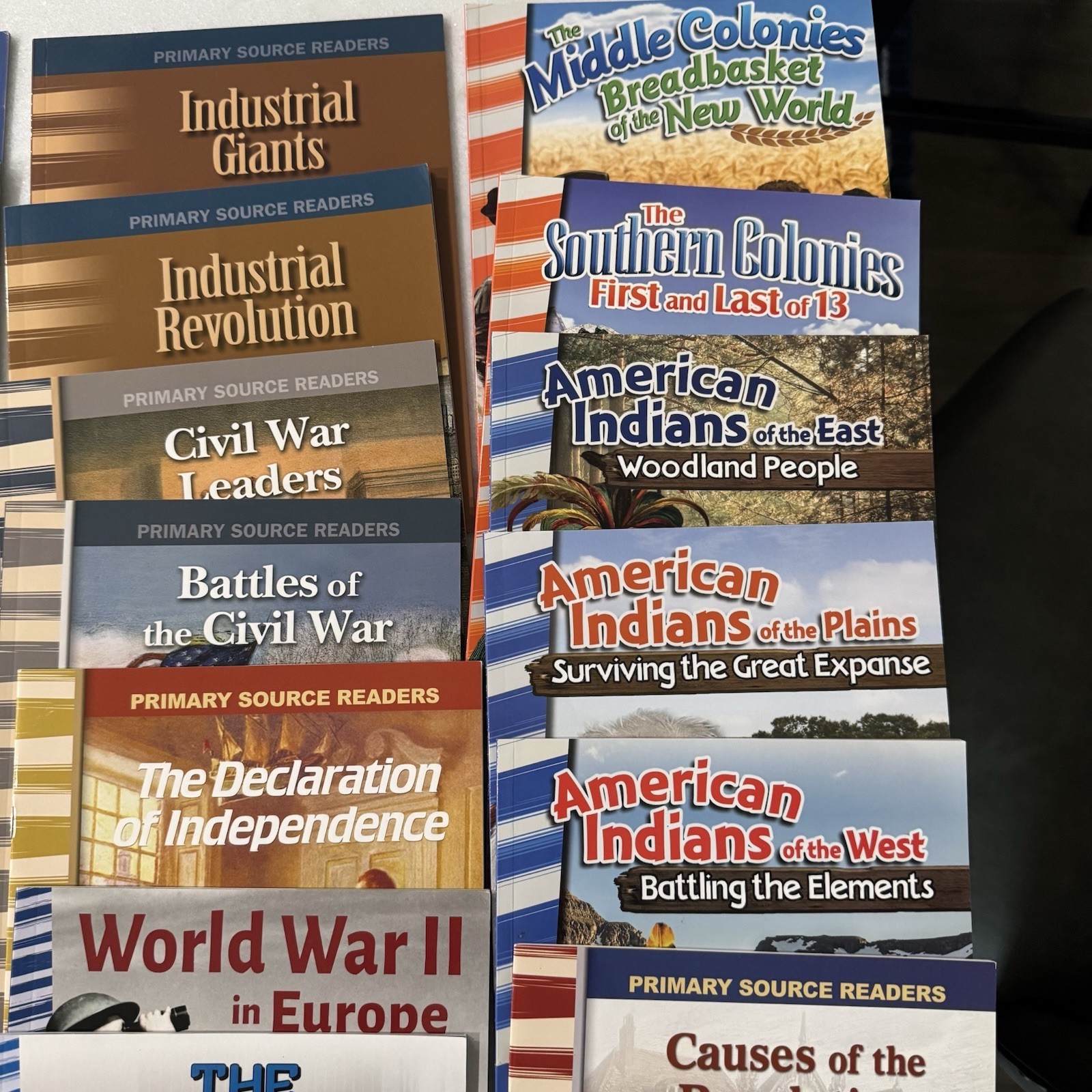 HUGE Lot 80 Different Teacher Created Materials Primary Source Readers History