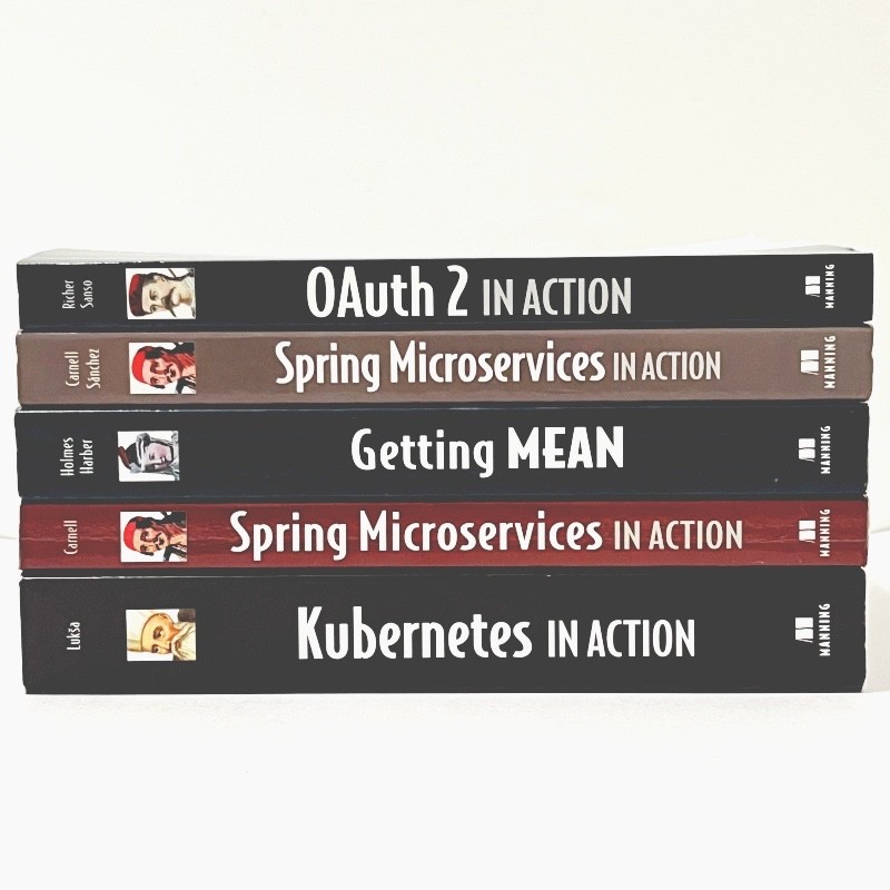 Kubernetes, Spring Microservices, Getting Mean, OAuth 2 In Action Books Highlite