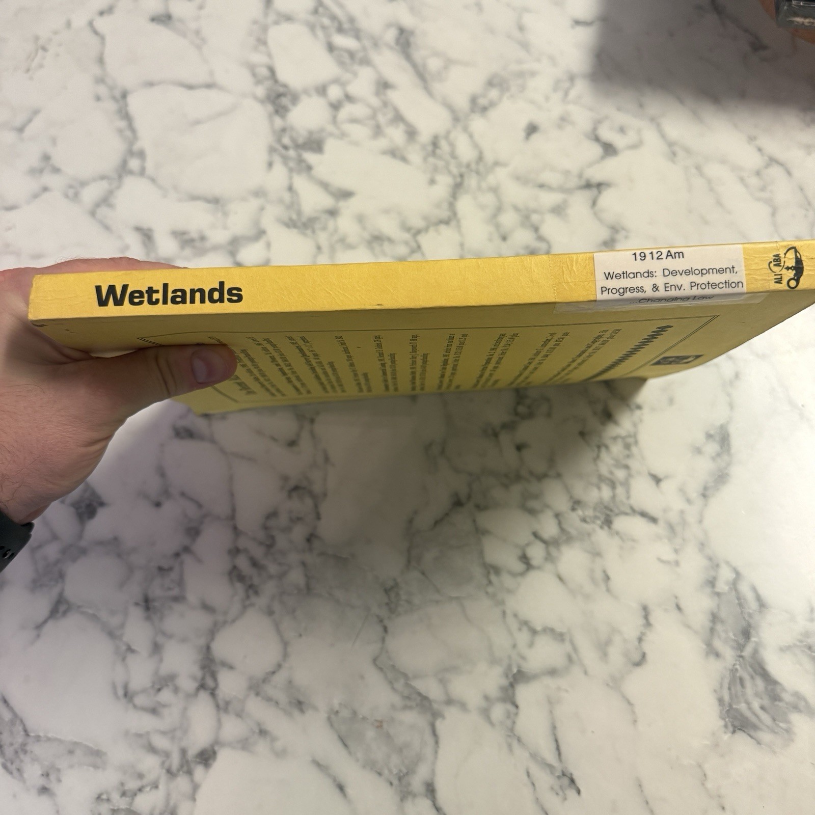 Wetlands Environmental Law ALI ABA Study Materials 1993 Legal Guide