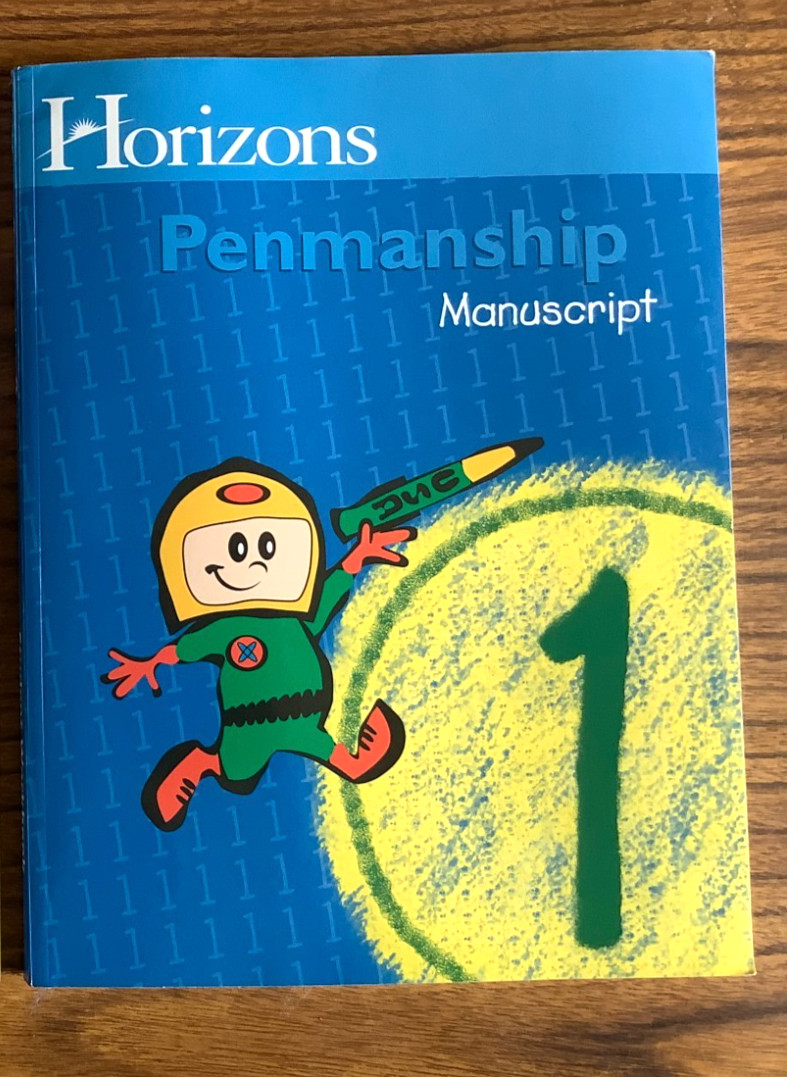 Horizons Penmanship 1 Student Teacher Book Set Homeschool Curriculum First Grade