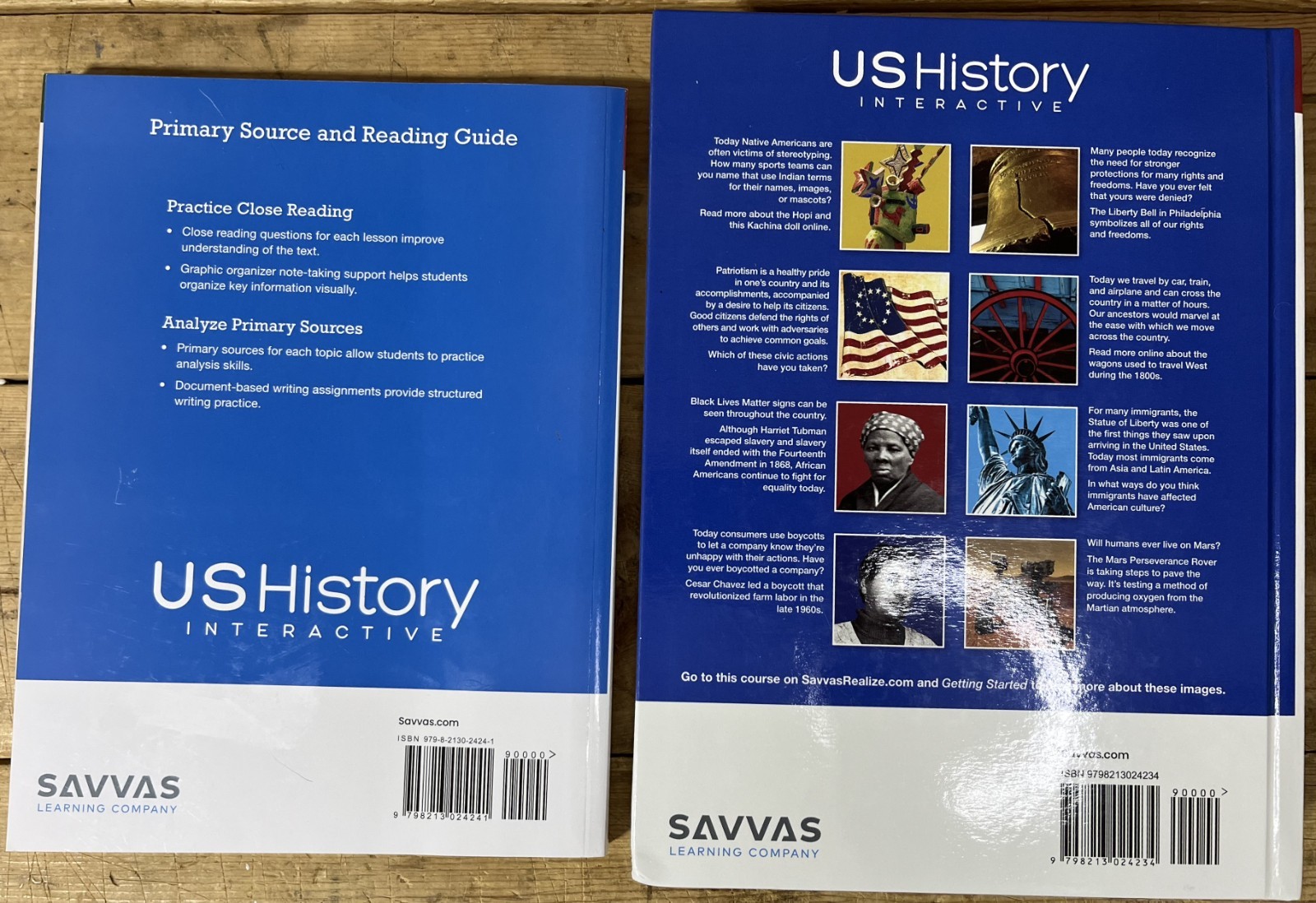 US History Interactive Primary Source and Reading Guide – Savvas Learning – 2022