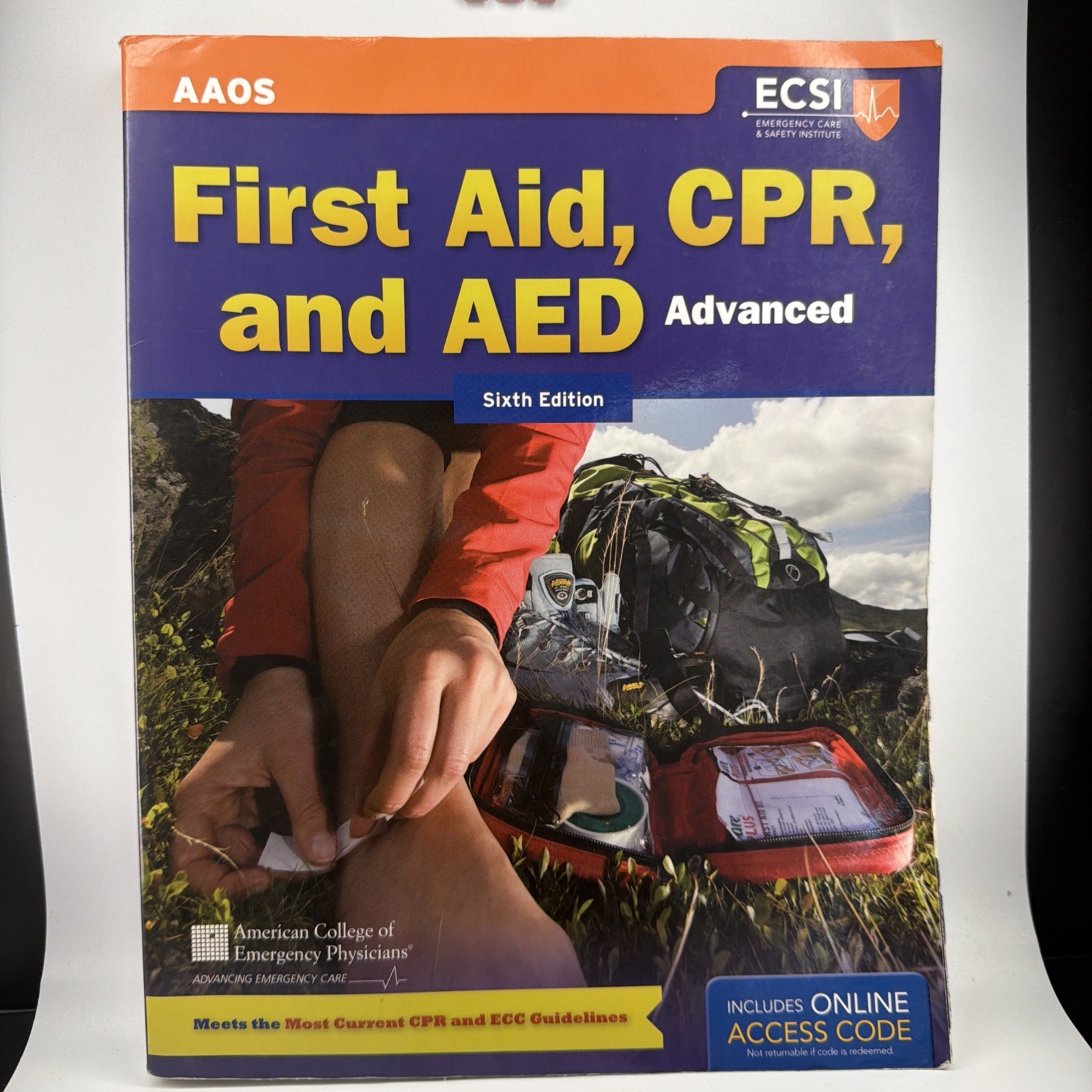 Advanced First Aid, CPR, and AED by American Academy of Orthopaedic Surgeons…