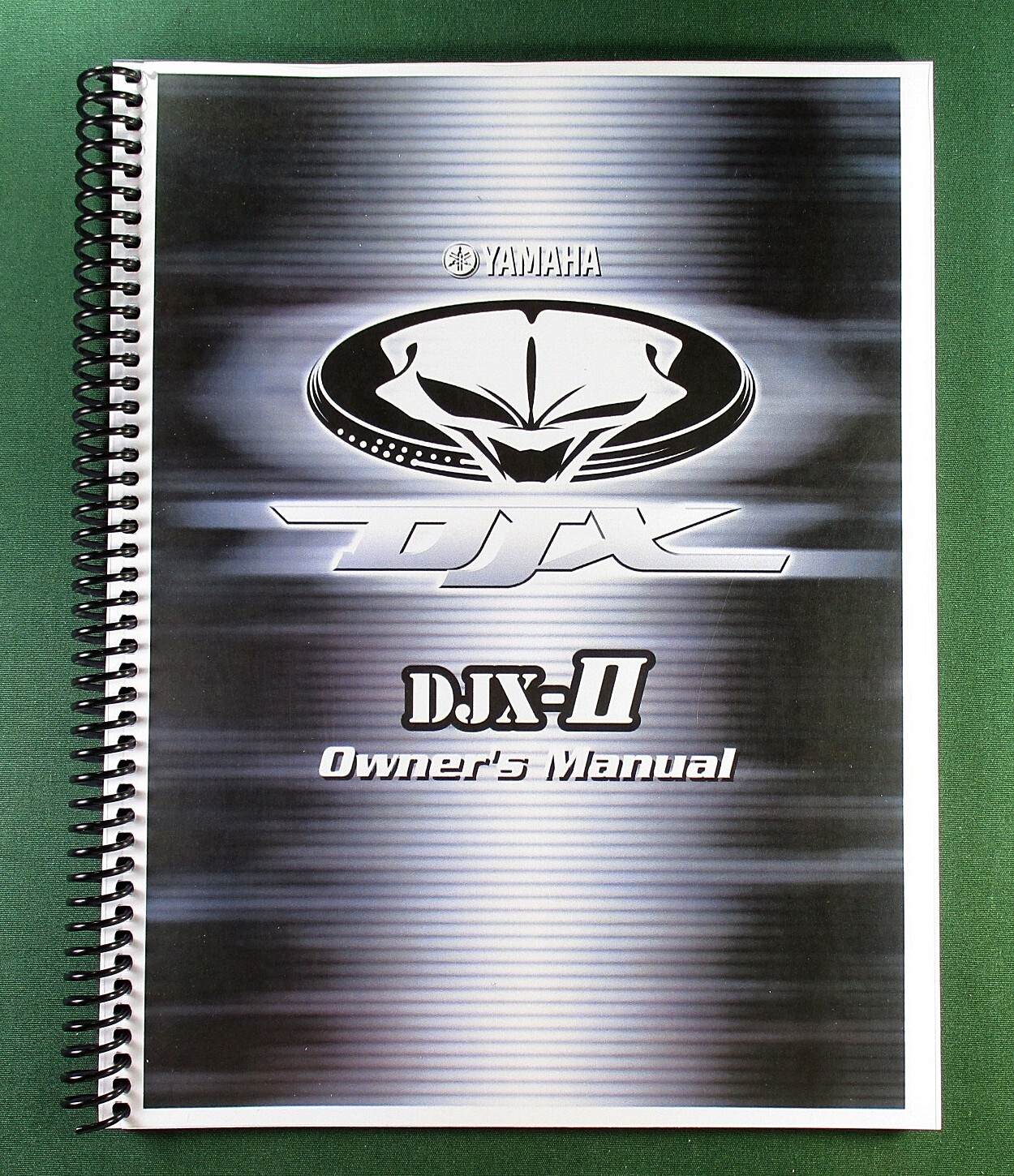 Yamaha DJX-II Instruction Manual: 100 Pages & Protective Covers!