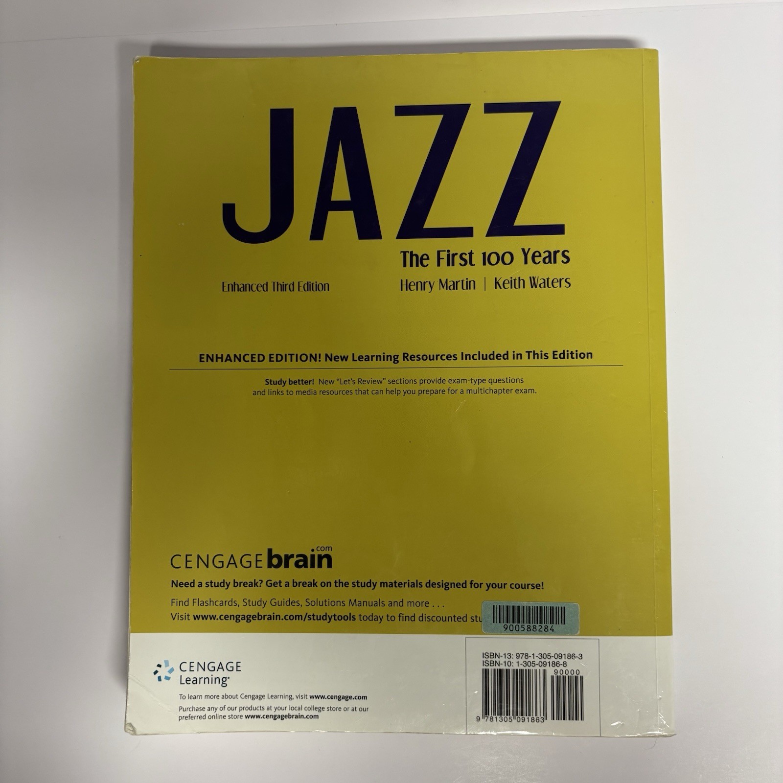 Jazz: The First 100 Years Enhanced Third Edition Martin & Waters Paperback