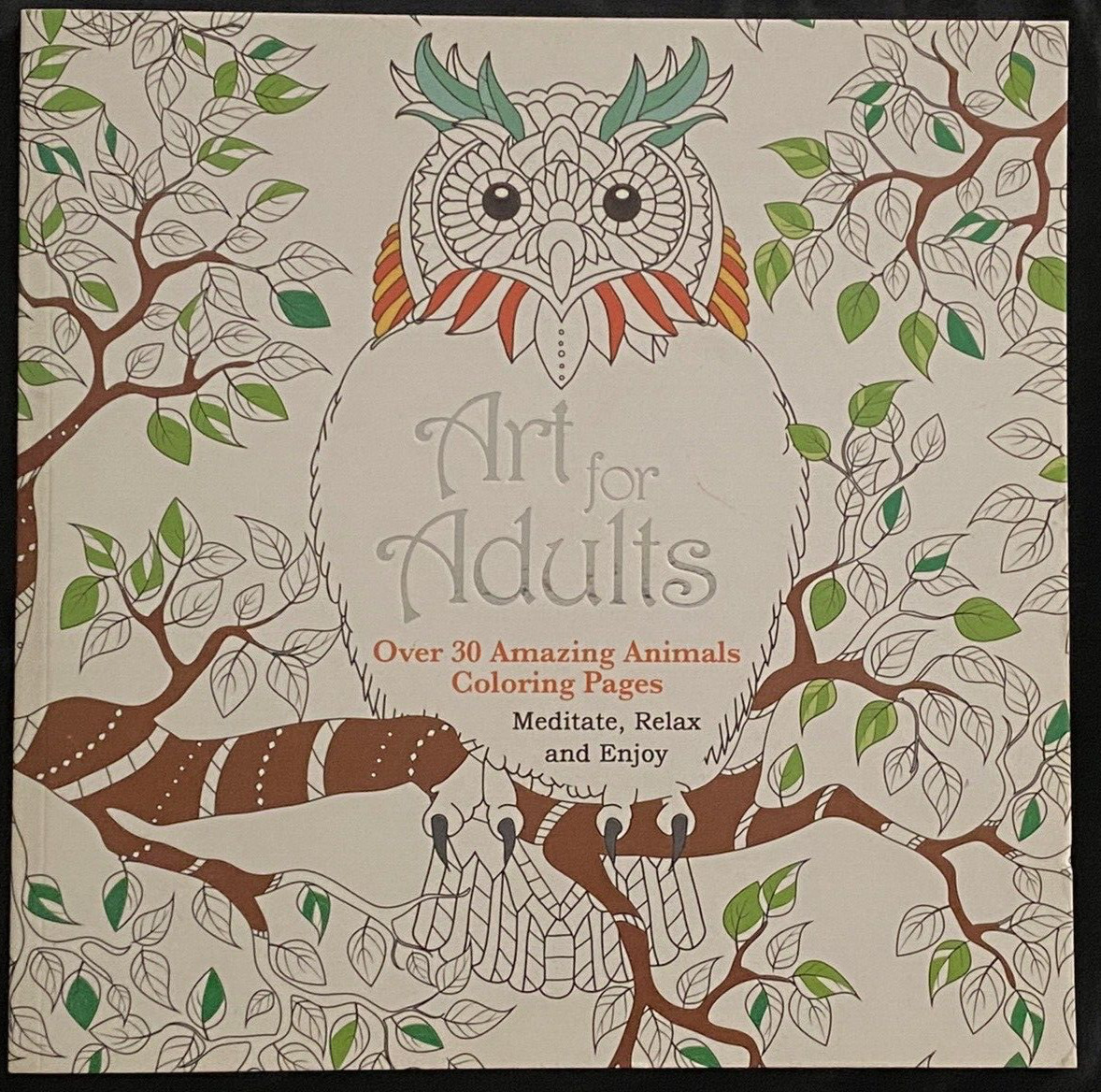 Art for Adults, by FSC over 30 Pages of Animals to Color