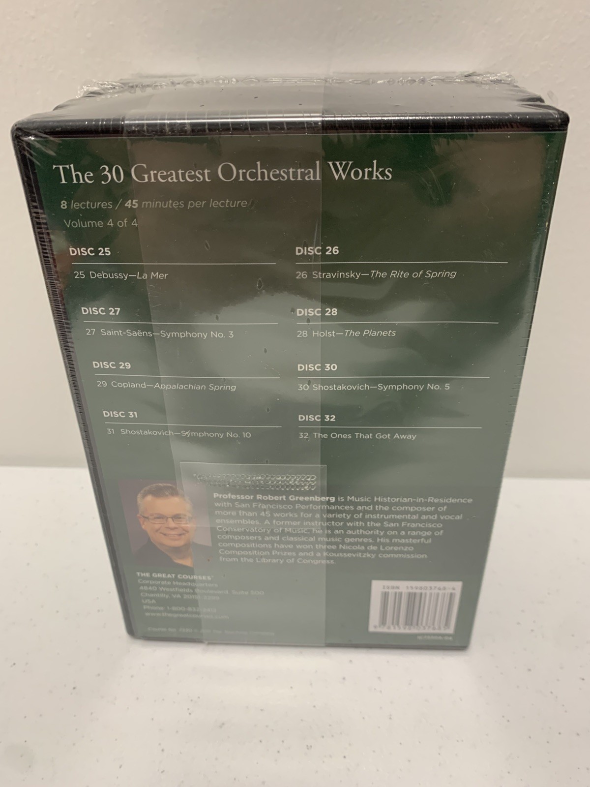 Great Courses The 30 Greatest Orchestral Works Guidebook & DVD Set NEW & SEALED