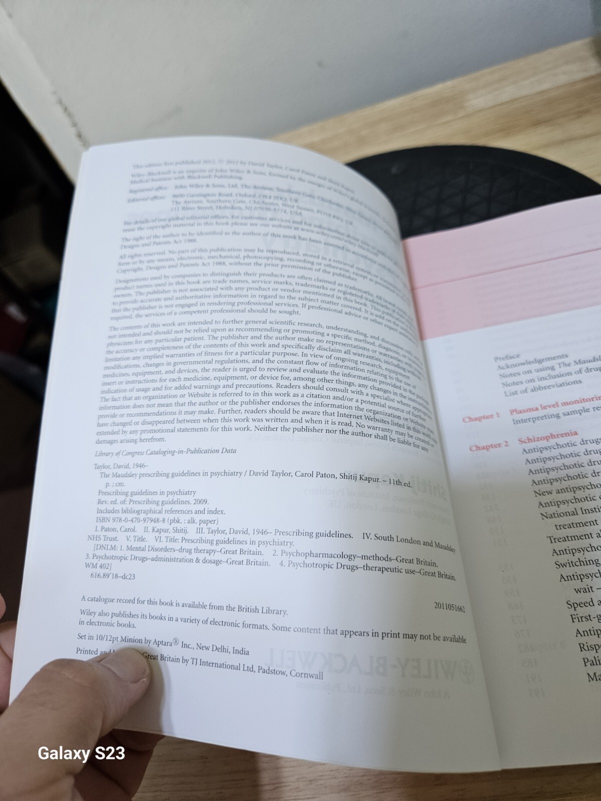 The Maudsley Prescribing Guidelines in Psychiatry by David Taylor 2012